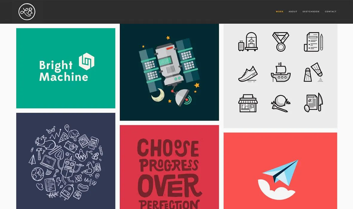 Illustrator and graphic designer Laura Bee keeps her site updated by regularly posting her latest [sketchwork](http://www.lovelyascanbee.com)