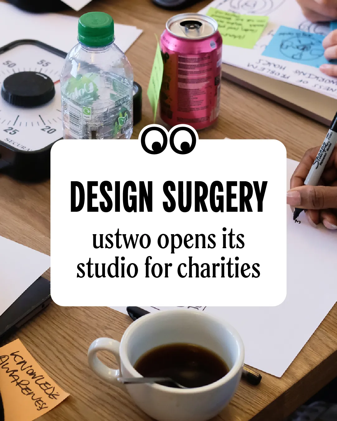 ustwo design surgery for charities — Shoreditch, London