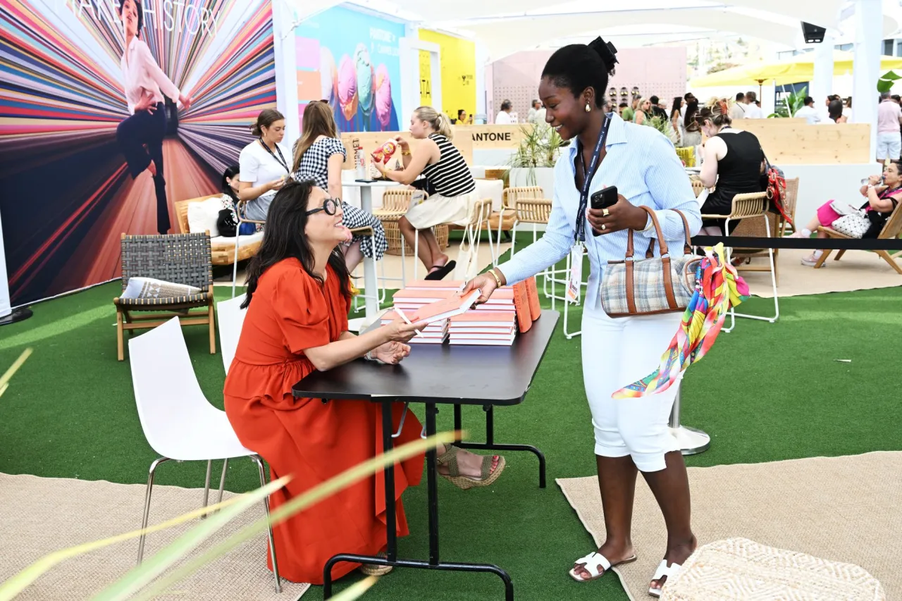Bonnie Wan at Cannes Lions. Images courtesy of Cannes