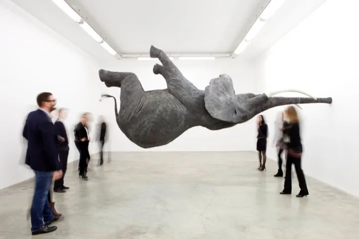 Discovered on Pinterest | Images courtesy of [Galerie Perrotin](https://www.perrotin.com/Daniel_Firman-works-oeuvres-22098-74.html) & [Daniel Firman](http://danielfirman.com/)