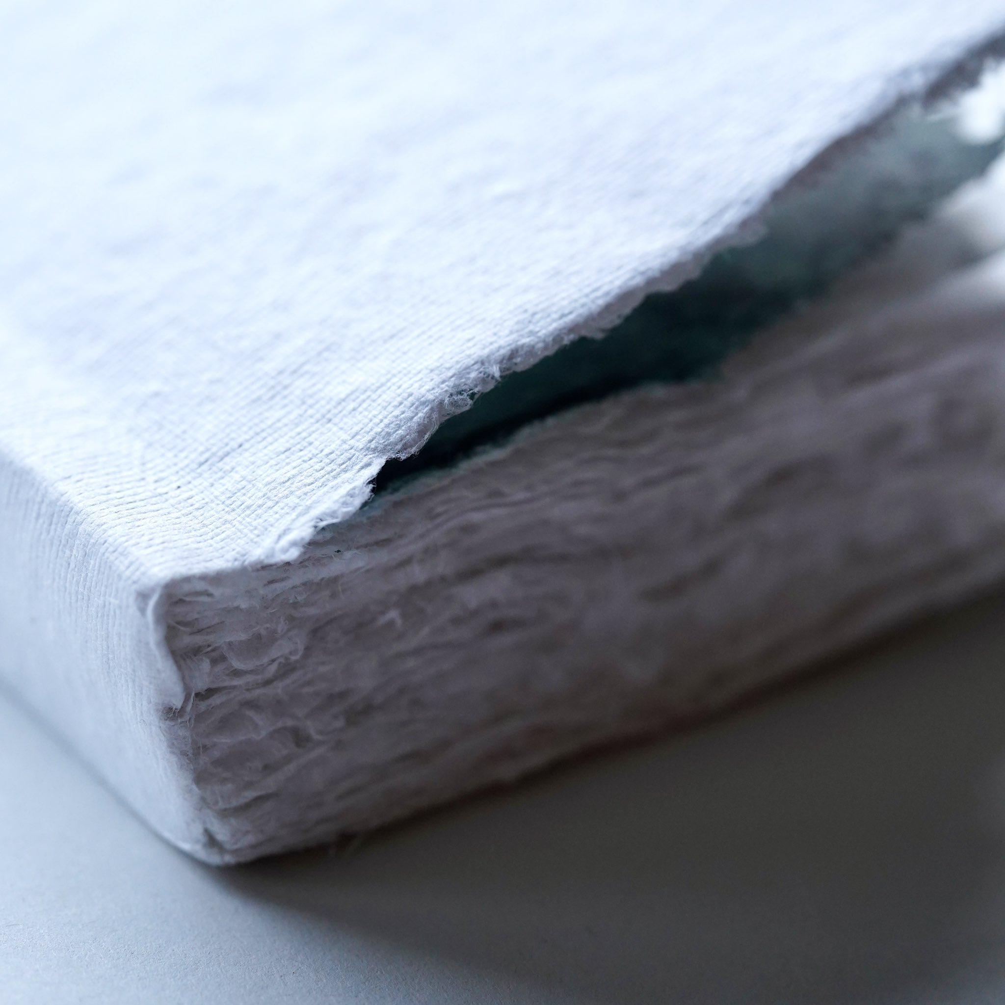 Charlotte Allen of Sleepy Bee Studio uses this cotton paper journal by Lamali