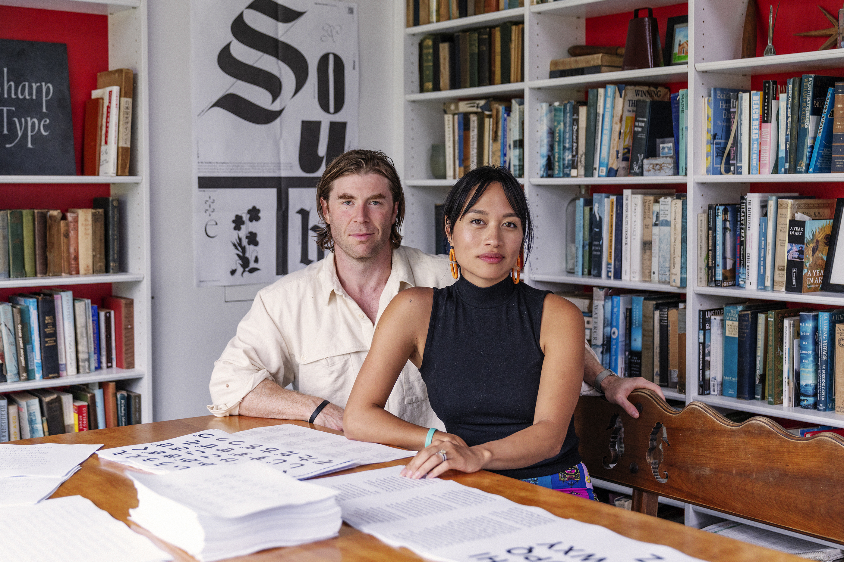 Founders Lucas Sharp and Chantra Malee