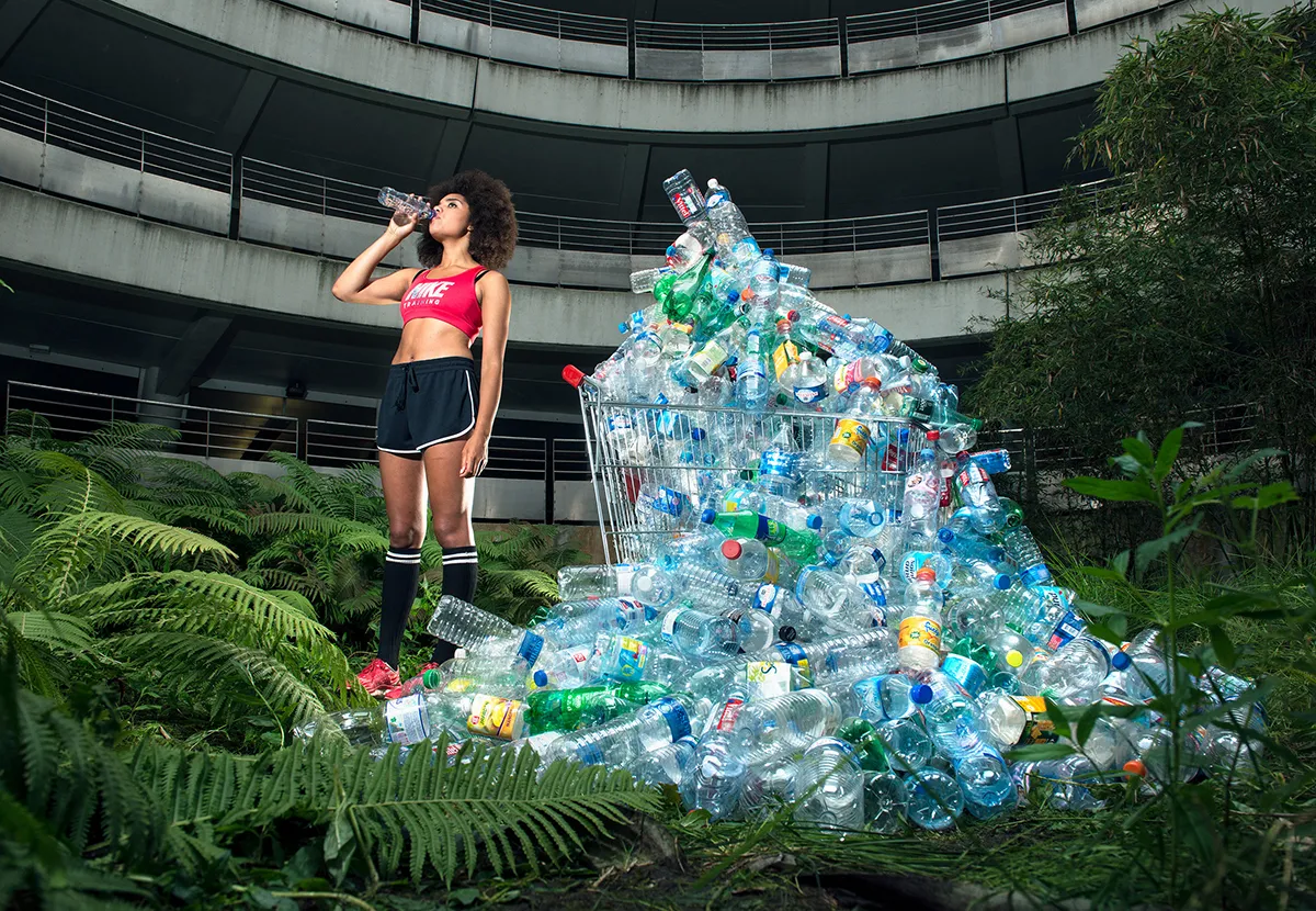 365, Unpacked - Antoine RepessÈ: #365, Unpacked is the result of a four years work during which the photographer has stopped throwing away his recycled waste, and has collected it instead. (Professional Campaign)