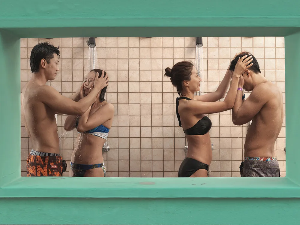 Couples in Shower by Julia Fullerton-Batten, United Kingdom, Shortlist, Lifestyle, Professional Competition, 2015 Sony World Photography Awards