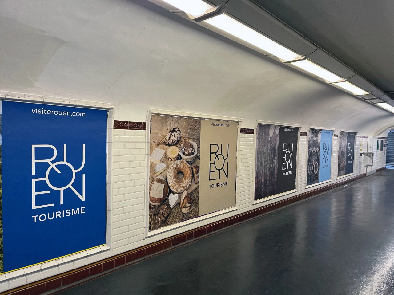 Studio Apeloig designed ‘Rouen Tourisme’ using Foundry Unie
