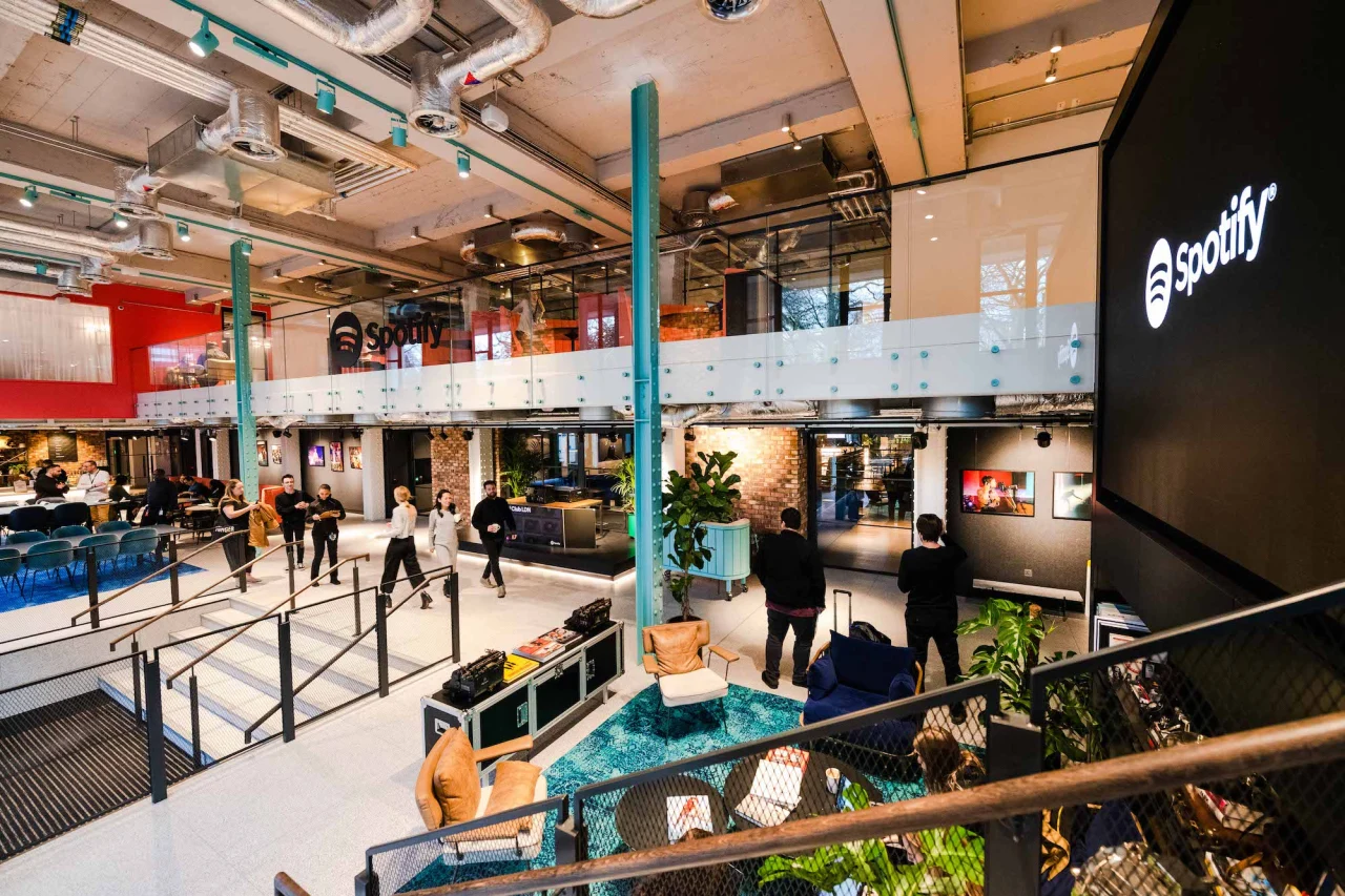 Spotify headquarters in London