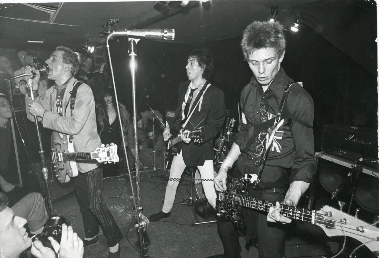 Clash, 1970s © Ray Stevenson. Courtesy of Rex Shutterstock.