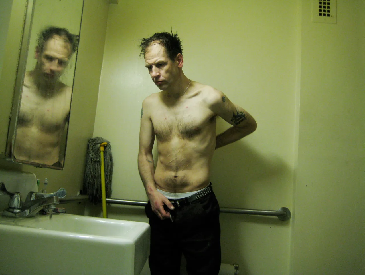 Graham MACINDOE (b. 1963) Untitled from the series Coming Clean, negative: 2004-2010; printed 2015 Photograph, inkjet prints, 9 x 12 in Collection: Scottish National Portrait Gallery, purchased 2015 © Graham MacIndoe