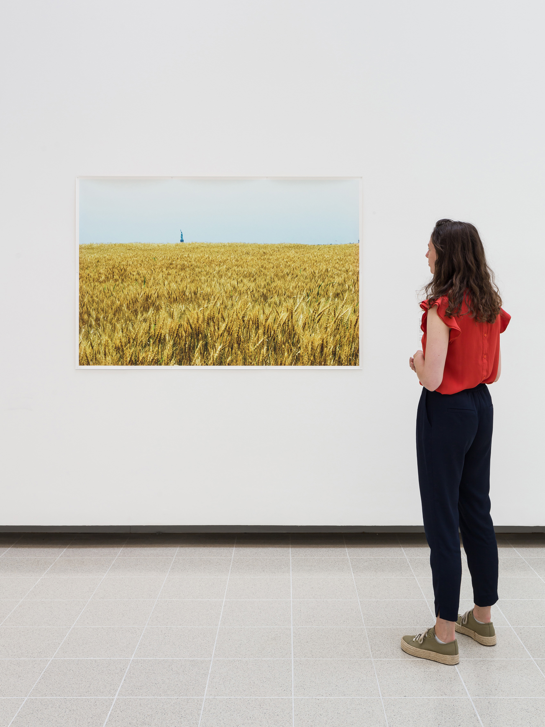Installation view of Agnes Denes, Dear Earth – Art and Hope in a Time of Crisis. Photo: Mark Blower. Courtesy the Hayward Gallery