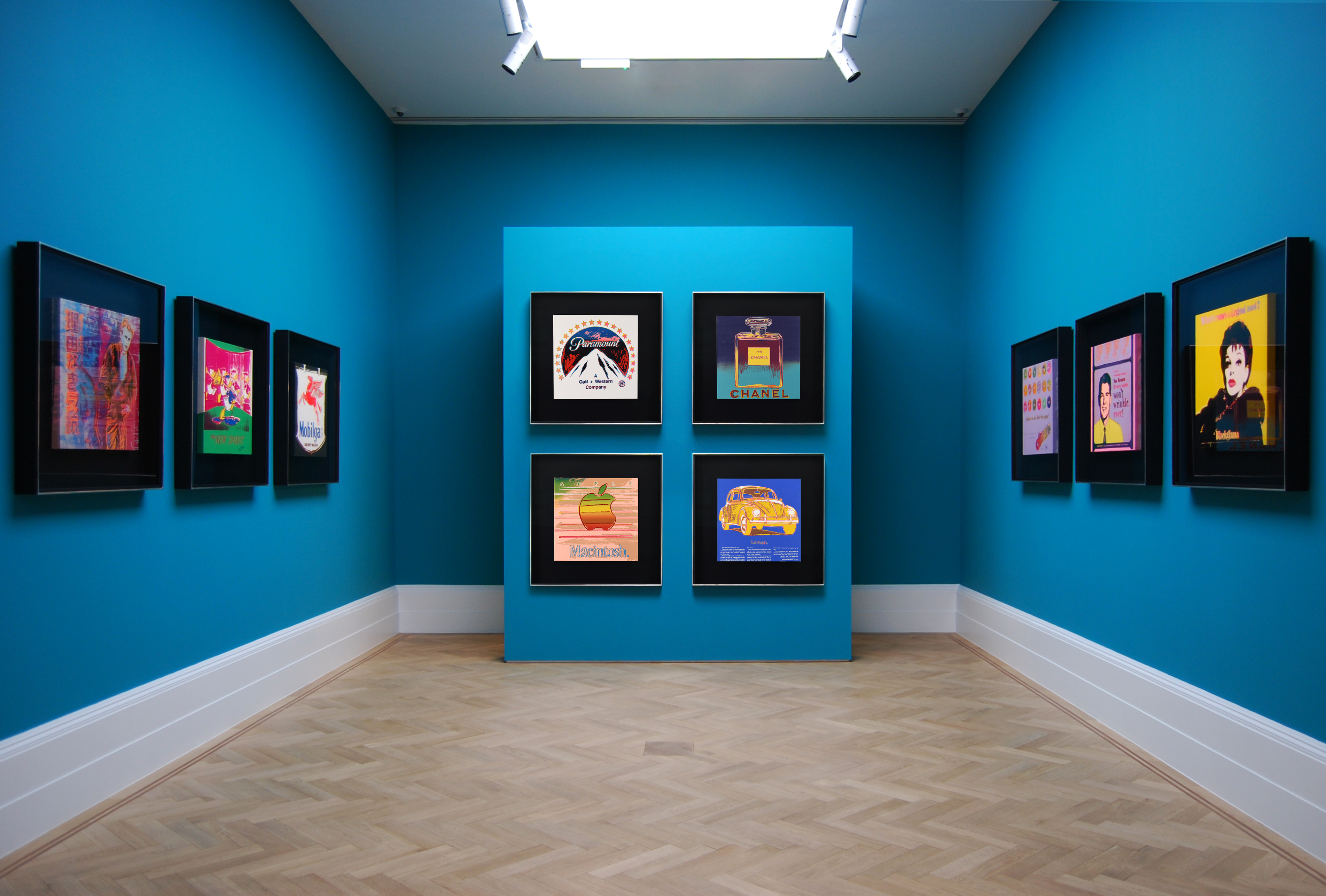 The Andy Warhol exhibition 'Beyond the Brand ' at Halcyon Gallery