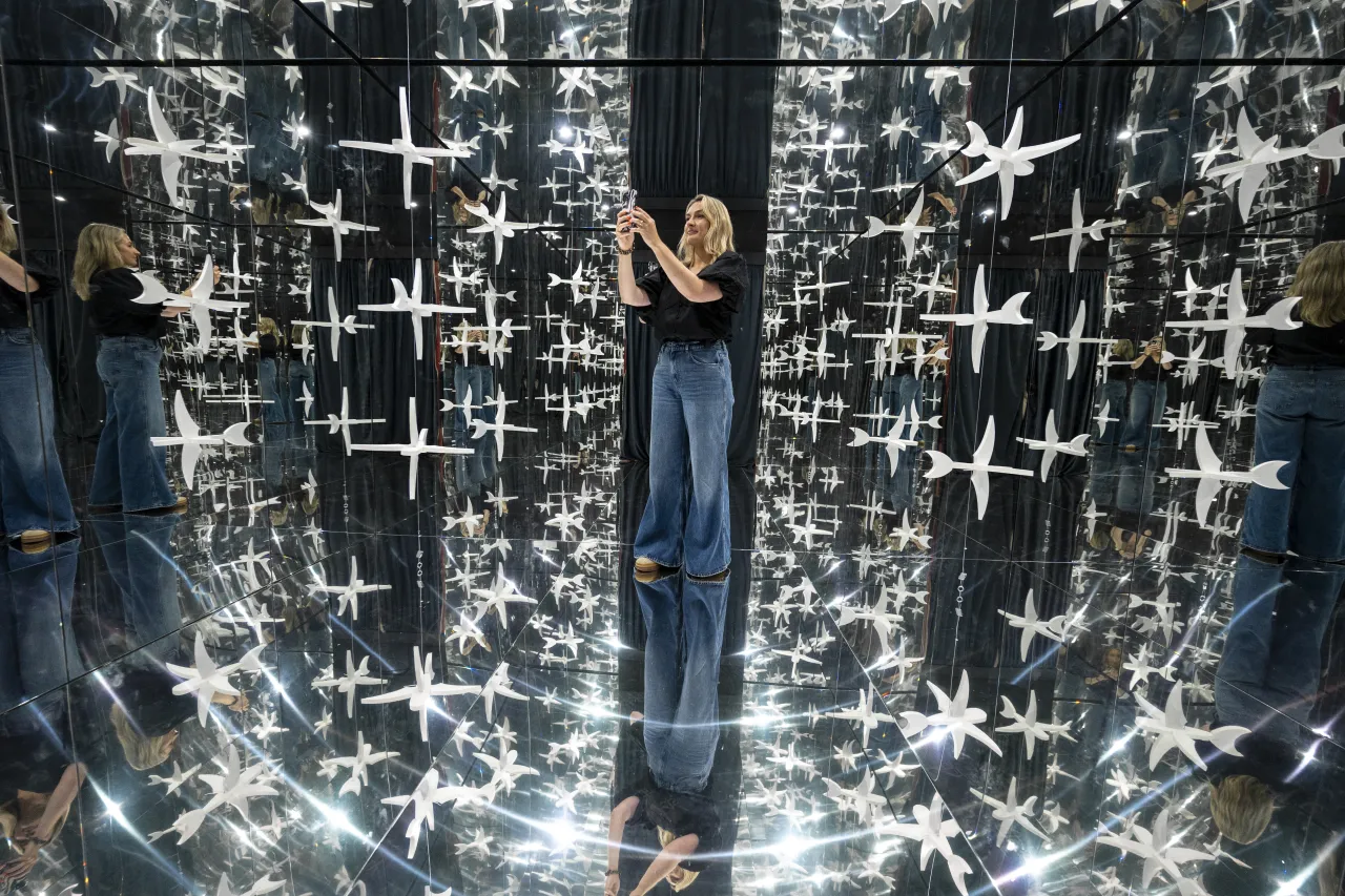 Installation View – M.C.Escher The Exhibition, Somerset House 2026. Photo: Stephen Chung