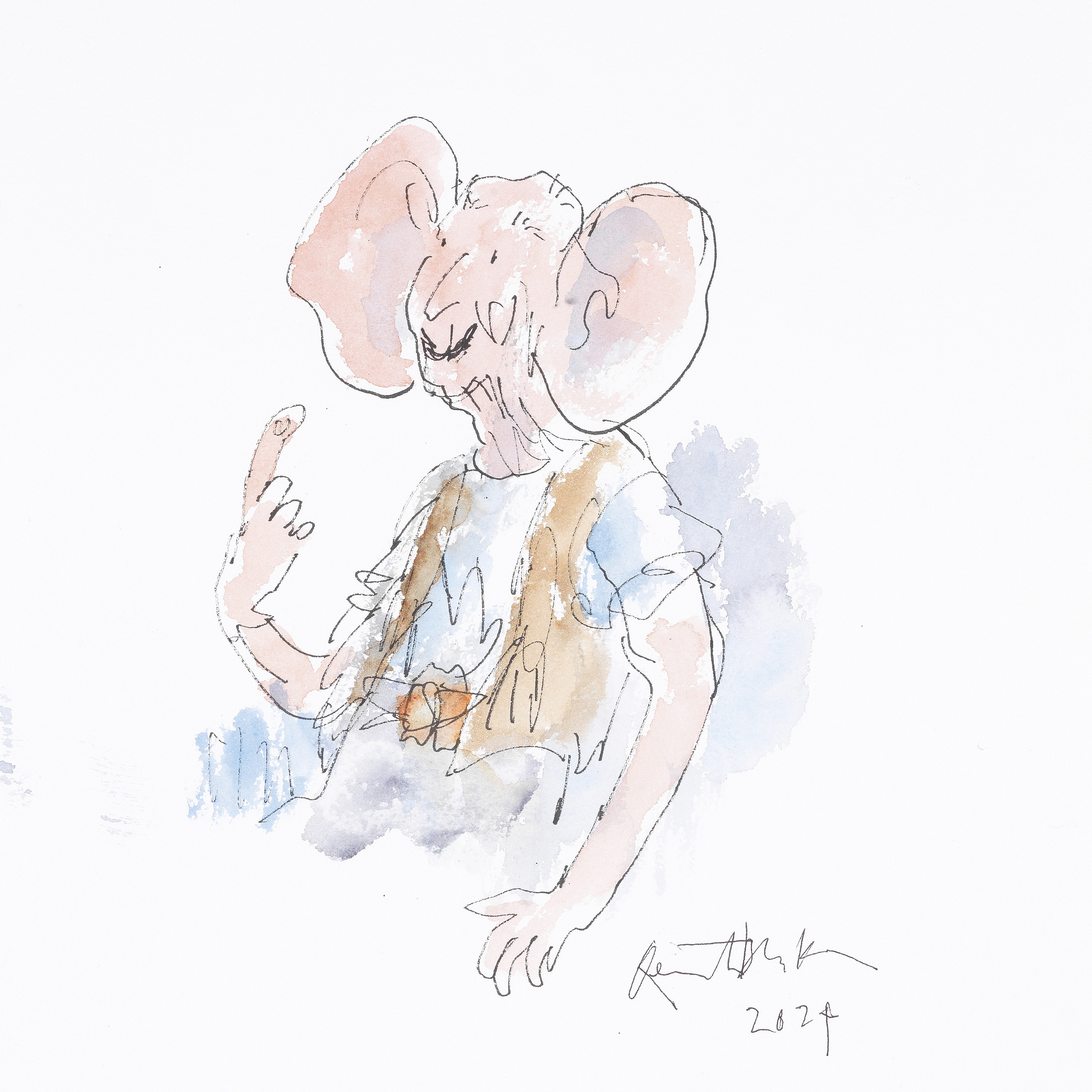 The BFG © The Roald Dahl Story Company, Quentin Blake 2024