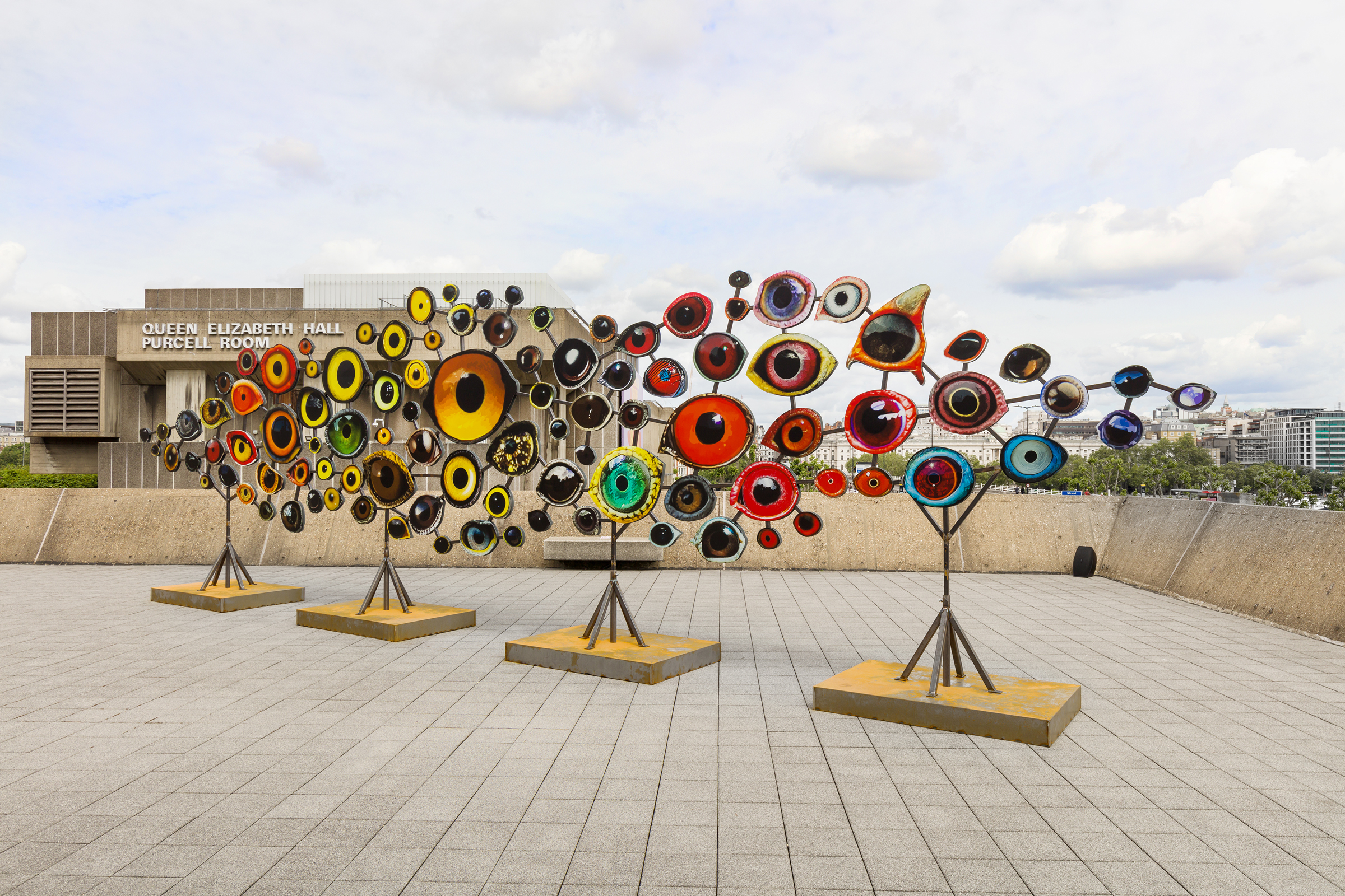 Installation view of Jenny Kendler, Dear Earth – Art and Hope in a Time of Crisis. Photo: Mark Blower. Courtesy the Hayward Gallery