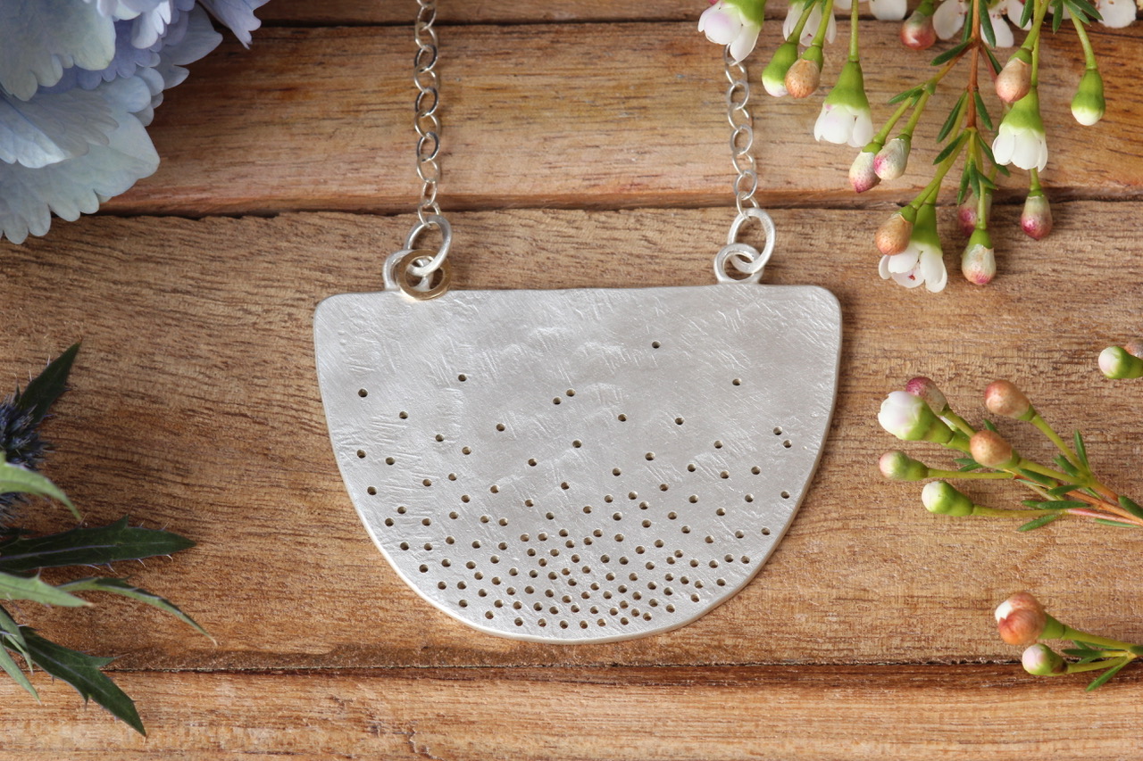 Bib necklace by [Jane Kenney](http://www.janekenney.co.uk/shop/bib-necklace). Priced at £315