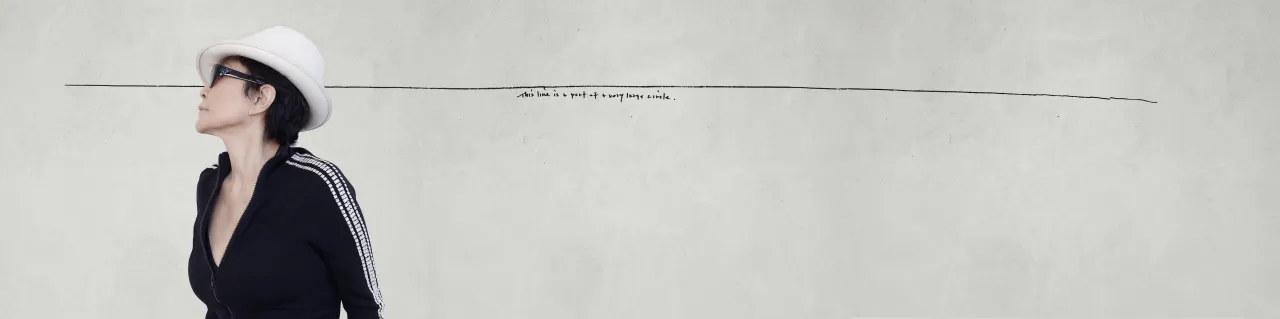 Yoko Ono, Blue Room Event, 1966/2008. Installation view, YOKO ONO: BETWEEN THE SKY AND MY HEAD, Kunsthalle Bielefeld, Bielefeld, Germany (August 24 — November 16, 2008). Photo: Stephan Crasneanscki © Yoko Ono