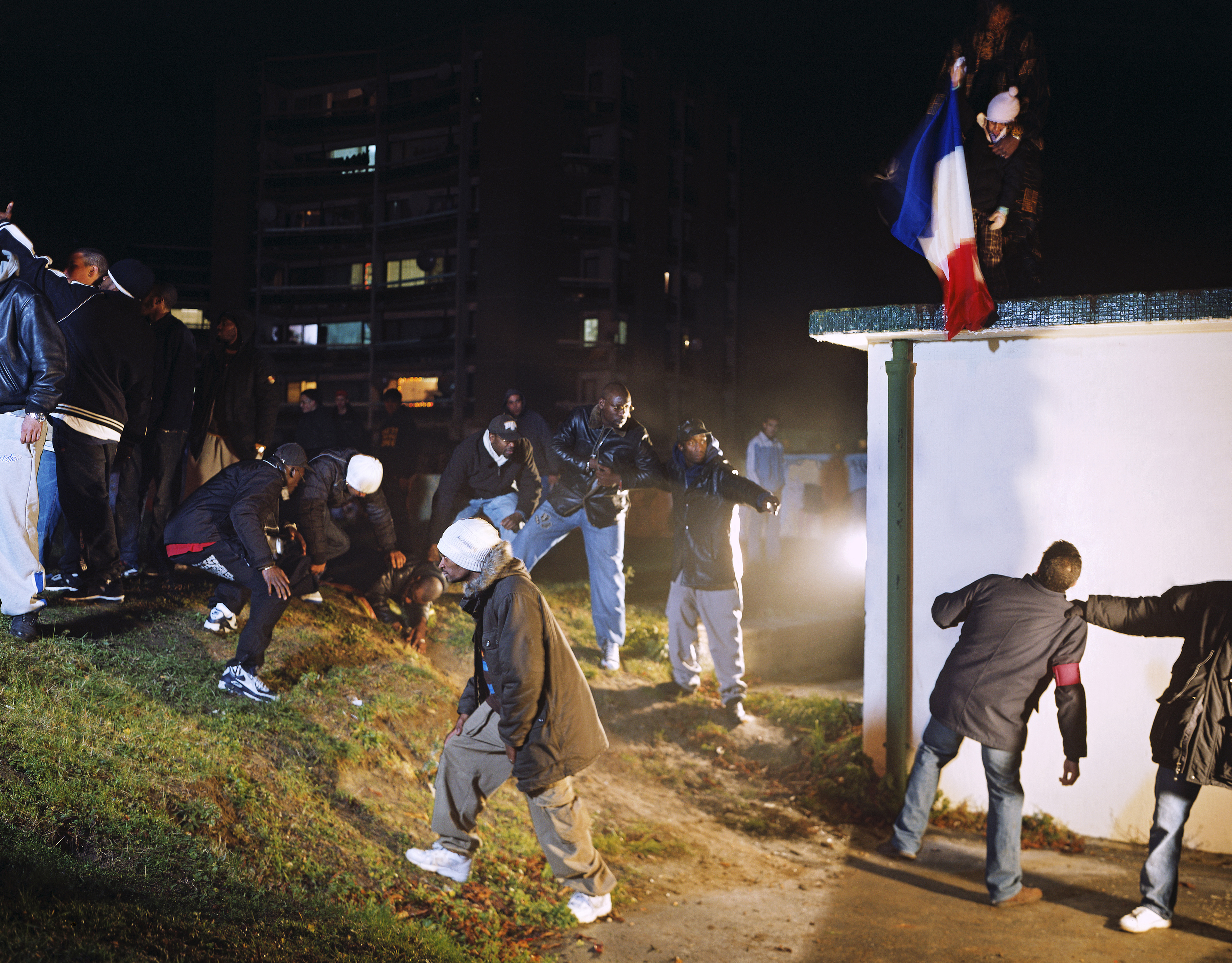 Mohamed Bourouissa La République, 2006 From the series Périphérique © Mohamed Bourouissa, Kamel Mennour, Paris & London and Blum & Poe, Los Angeles