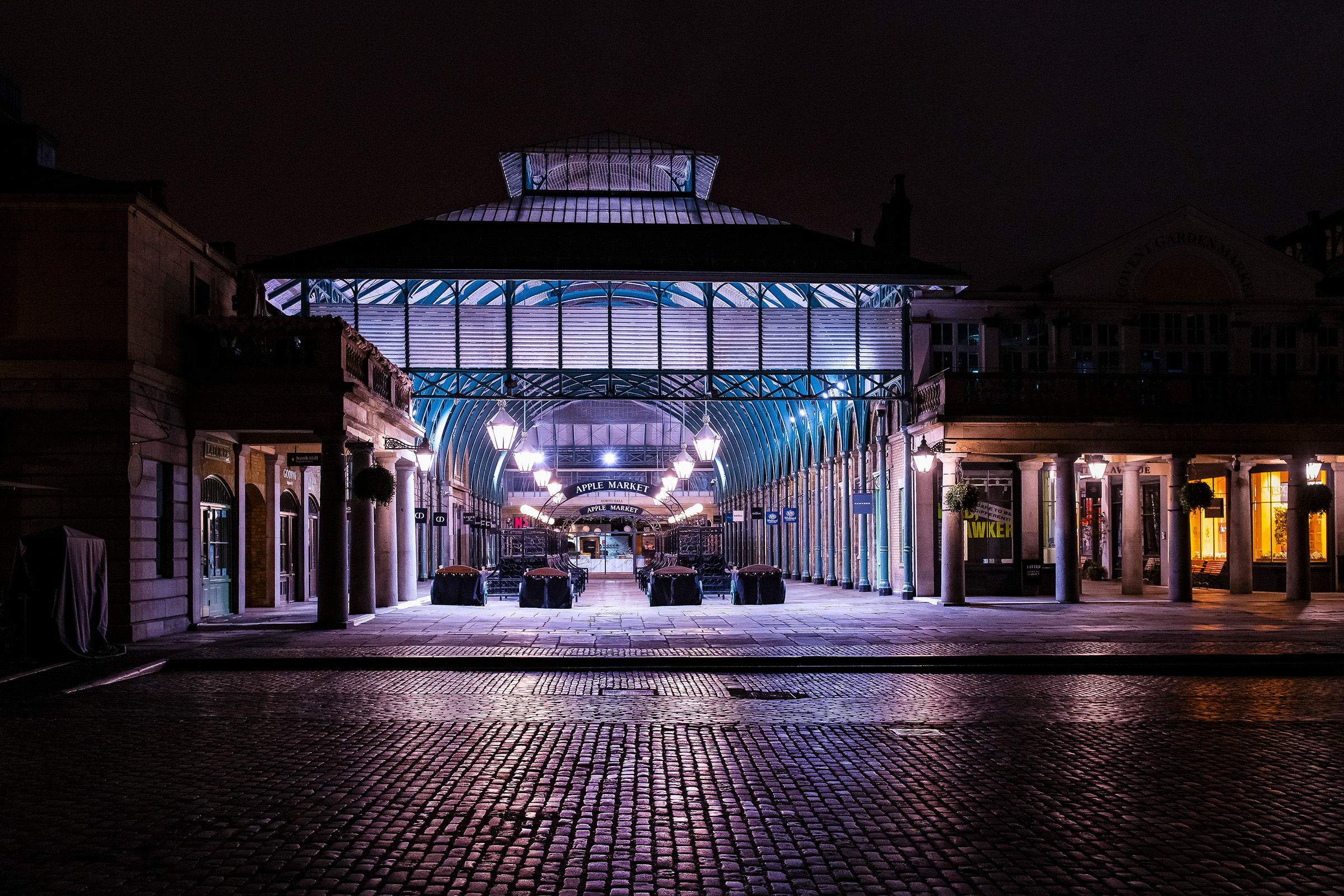 Covent Garden Market, 2 April 2020 © Jan Enkelmann