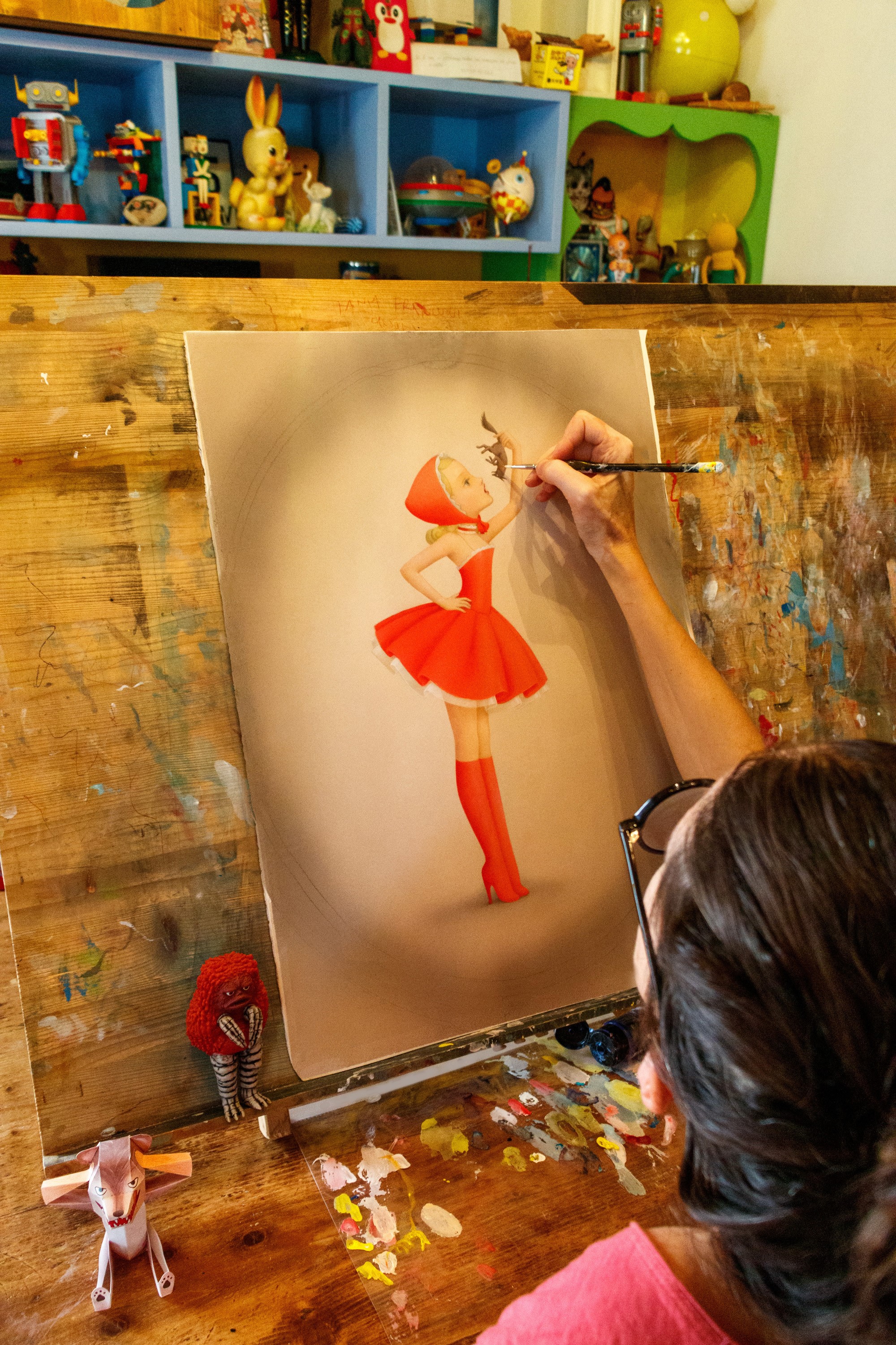 Nicoletta has worked on over 30 children's books as an illustrator