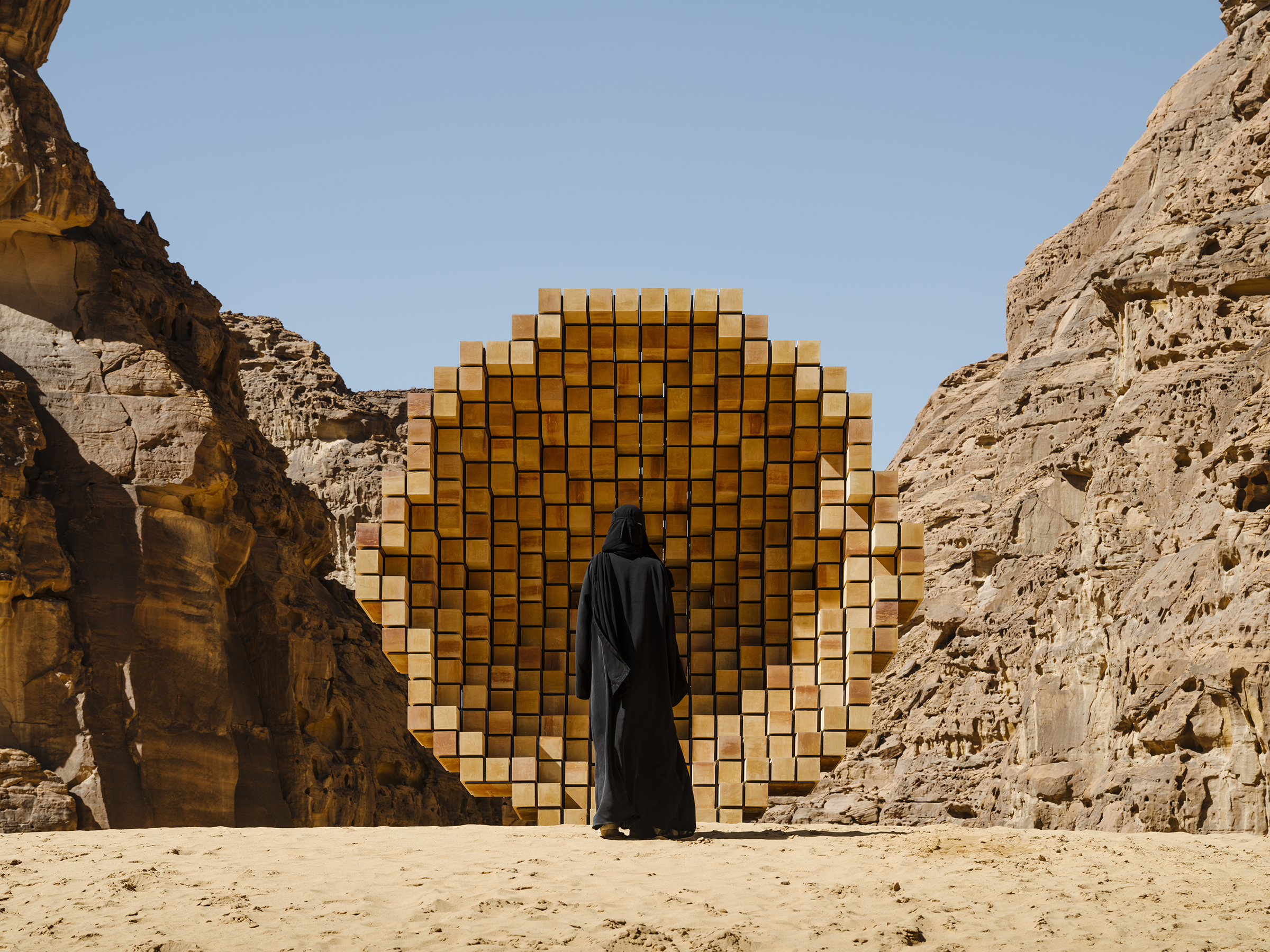 Dana Awartani Desert X AlUla 2022, photo by Lance Gerber