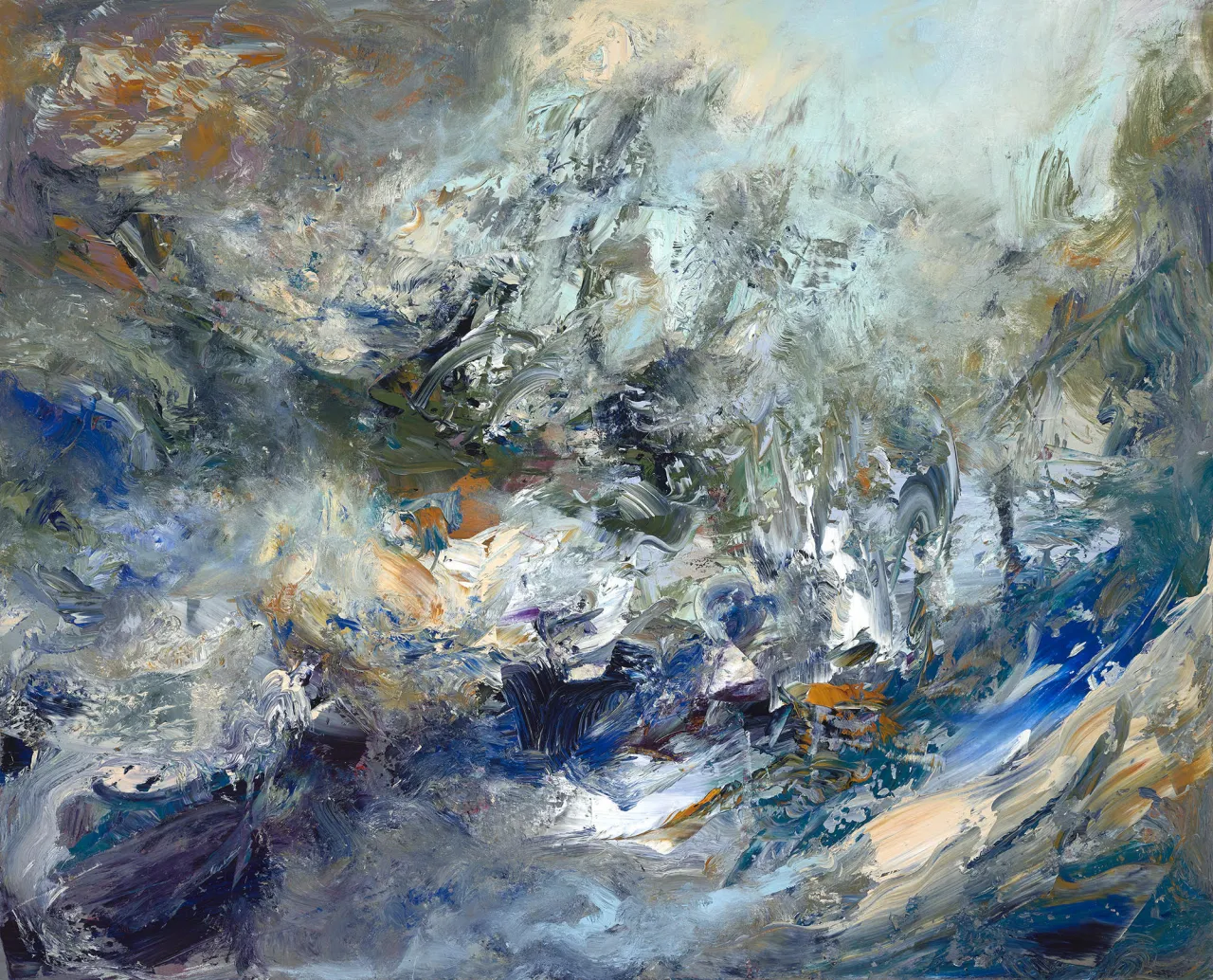 Michael Smith Rogue, 2018 acrylic on canvas 76 x 94 in.