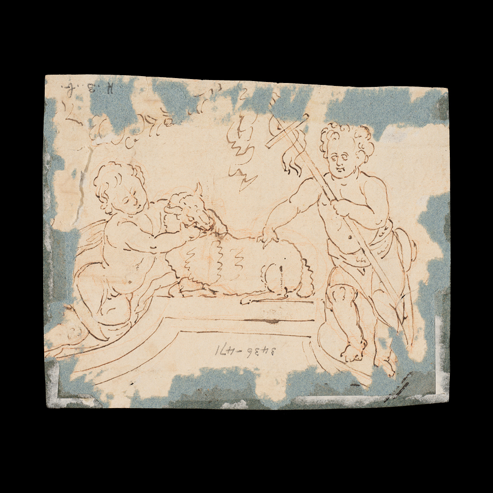 Sketches are usually found on cheaper materials