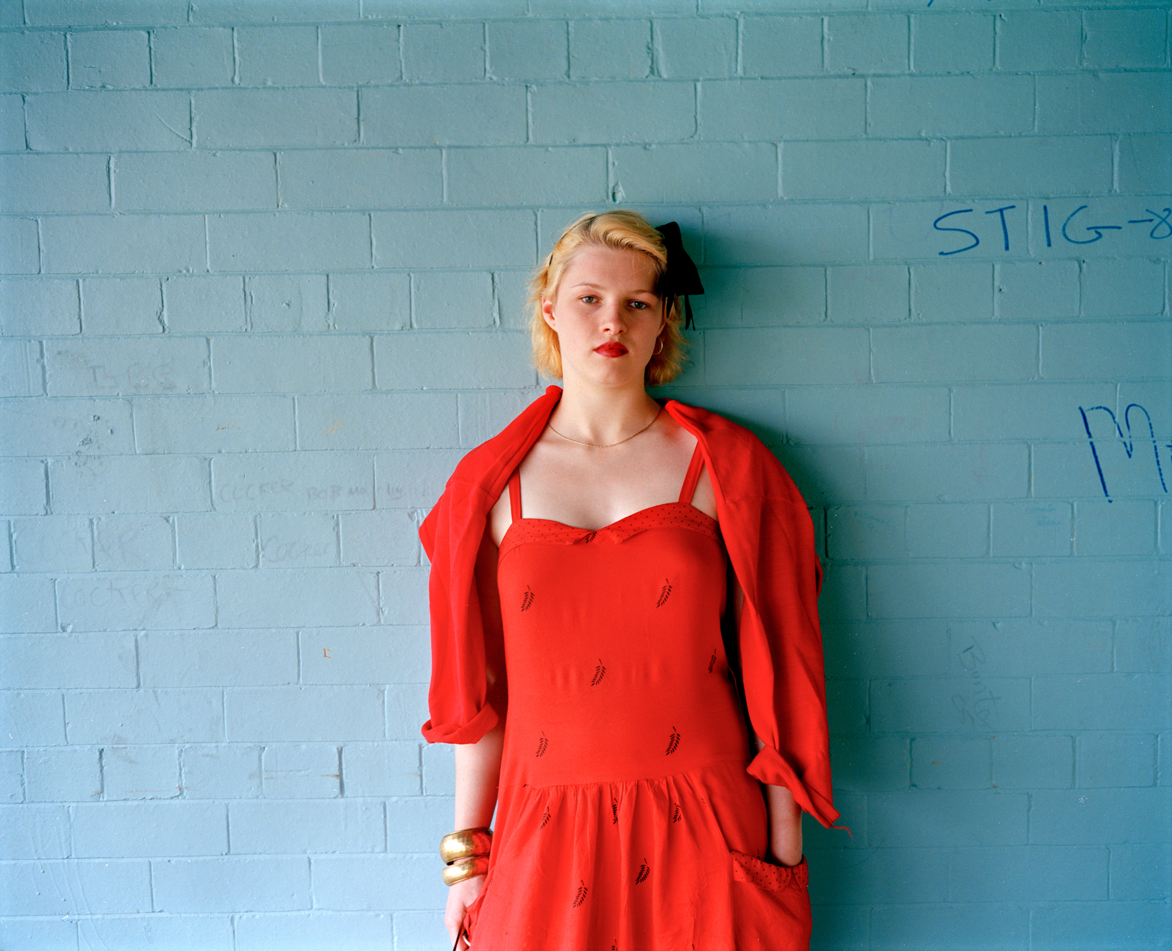Rachel, age 17, 1985 © Tom Wood courtesy RRB Photobooks