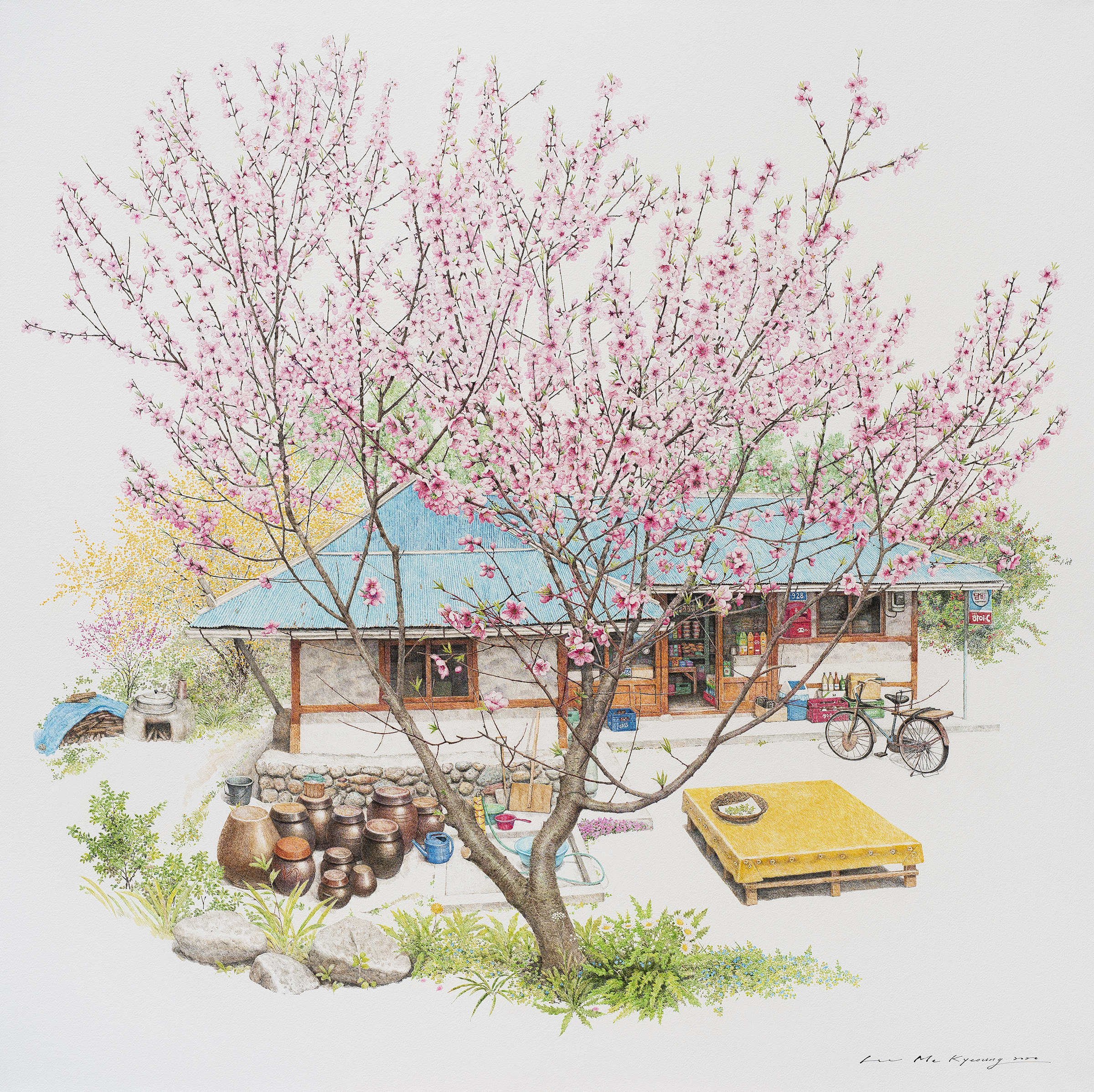 Peach blossom store, 2020 © Me Kyeoung Lee