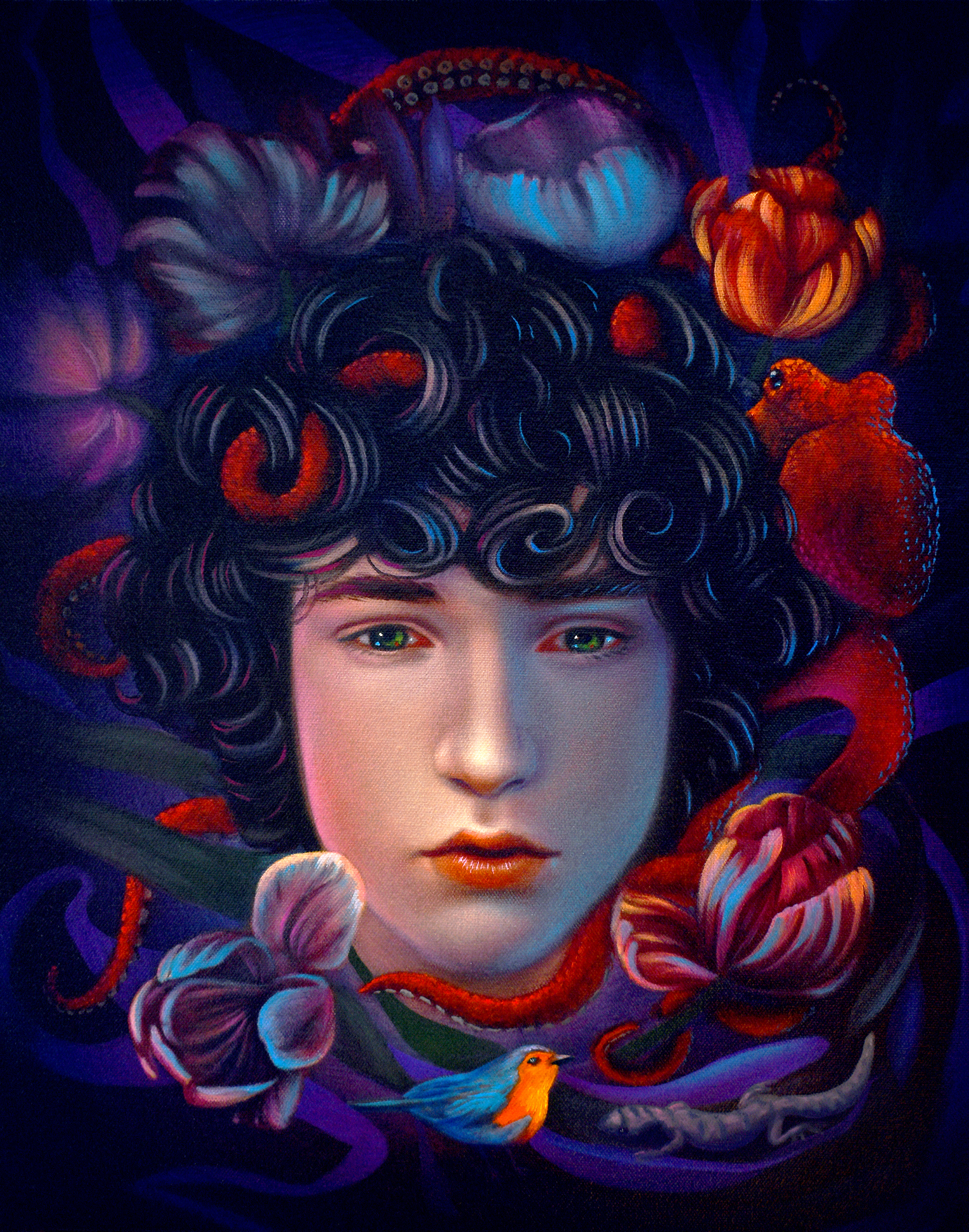 Concord Cray, 2020, oil on canvas, 20 x 16 inches © Ryan Martin