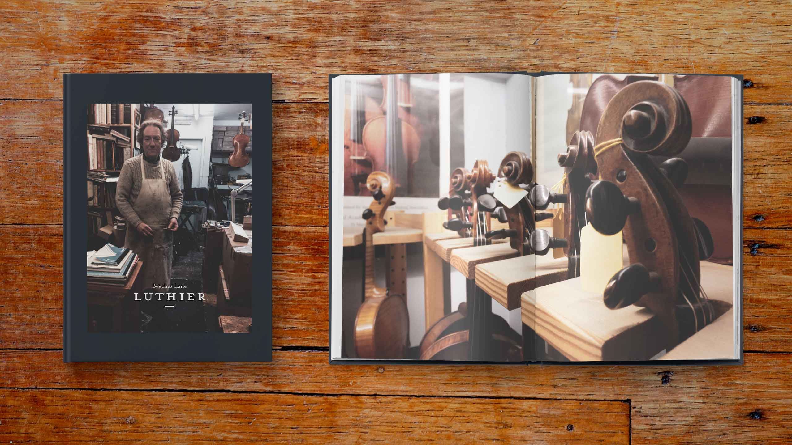 Photobook: Luthier. Beeches Lane by &Something