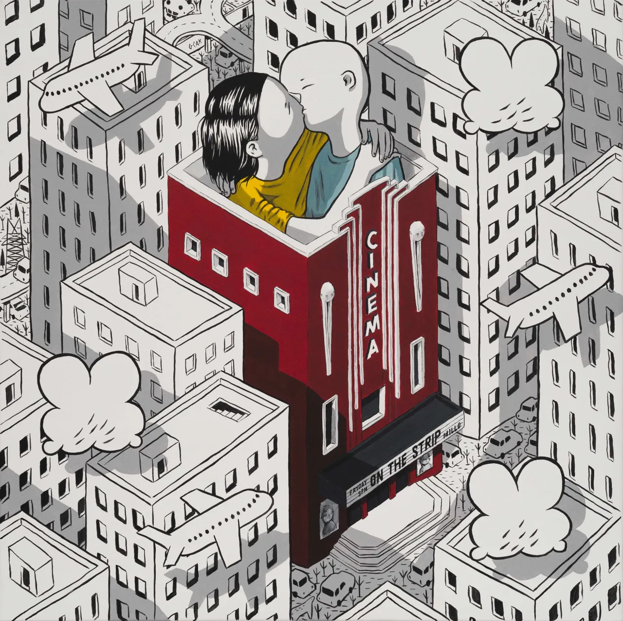 This is Running Backwards © Millo. All images courtesy of the gallery and the artists.