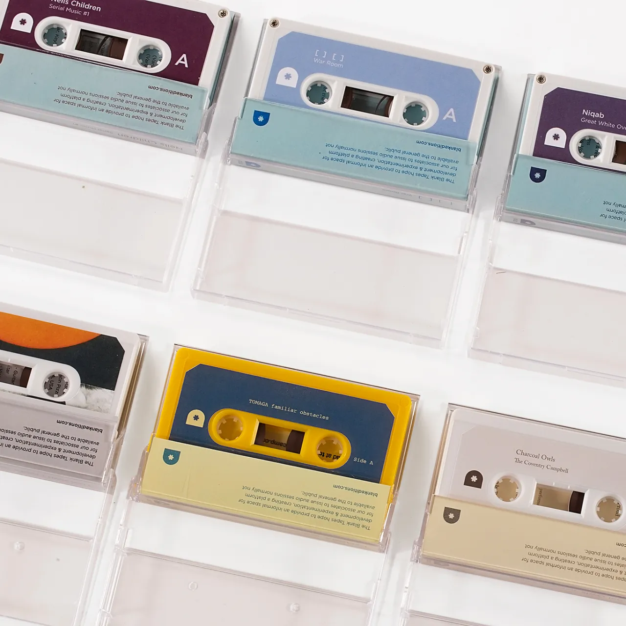 Blank Editions tapes
