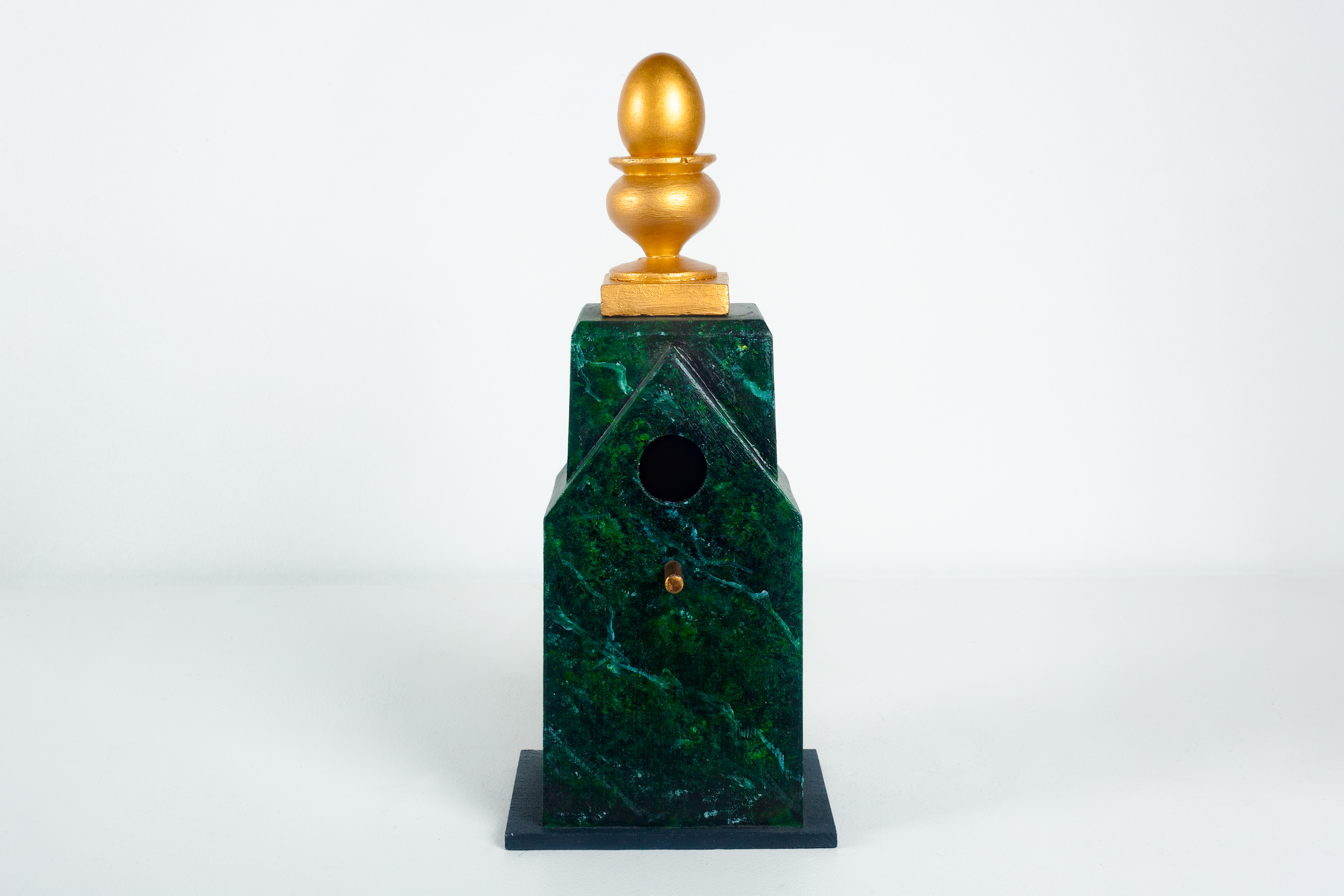 The Atlanta Birdhouse by Jason Sargenti. "This was inspired by the opulence of the Galleria Mall in Georgia 1987," says Jason
