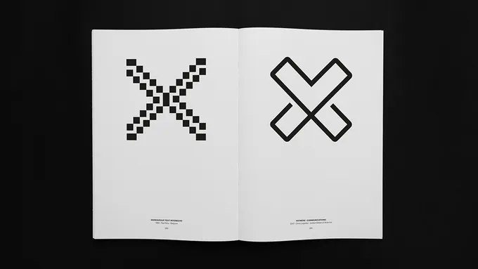 Letters as Symbols book spread
