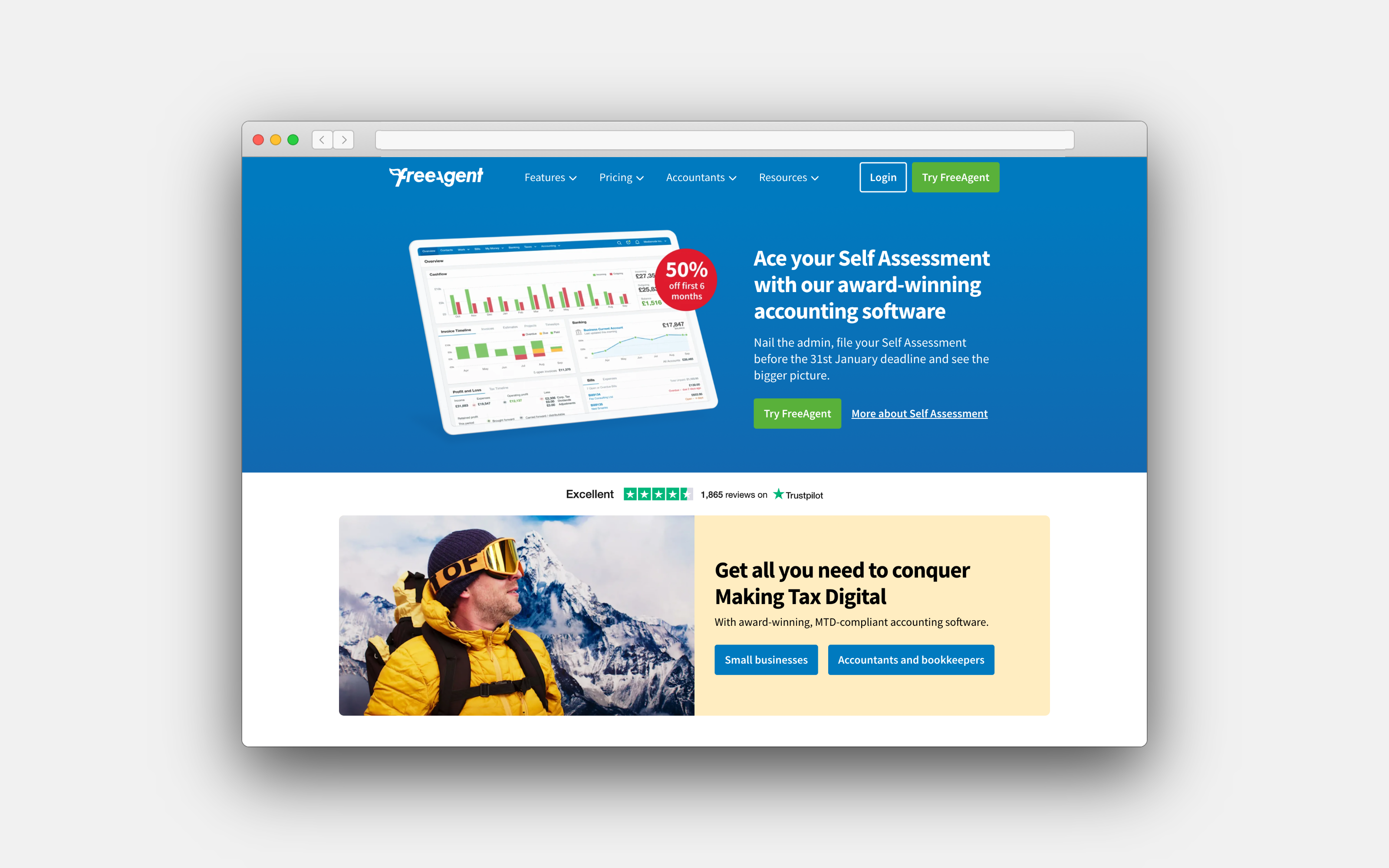 [FreeAgent](http://fre.ag/41aexgme) for easy accounting