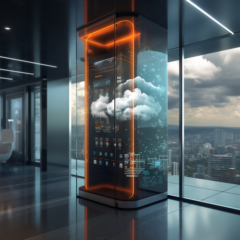 An image generated by Midjourney Josh Parker of Embryo asked it to envision the lift of the future