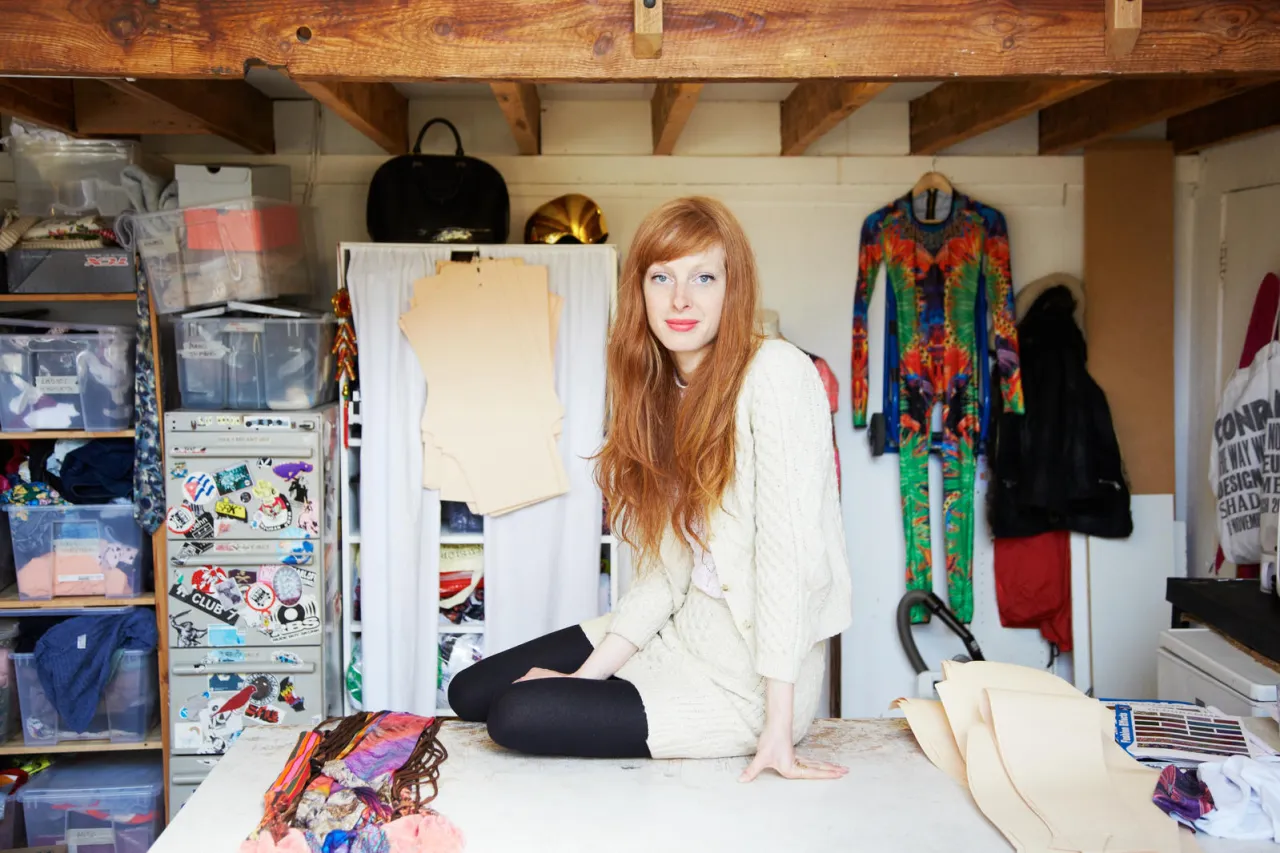 Isobel Webster - fashion designer. All images courtesy of Jenny Lewis