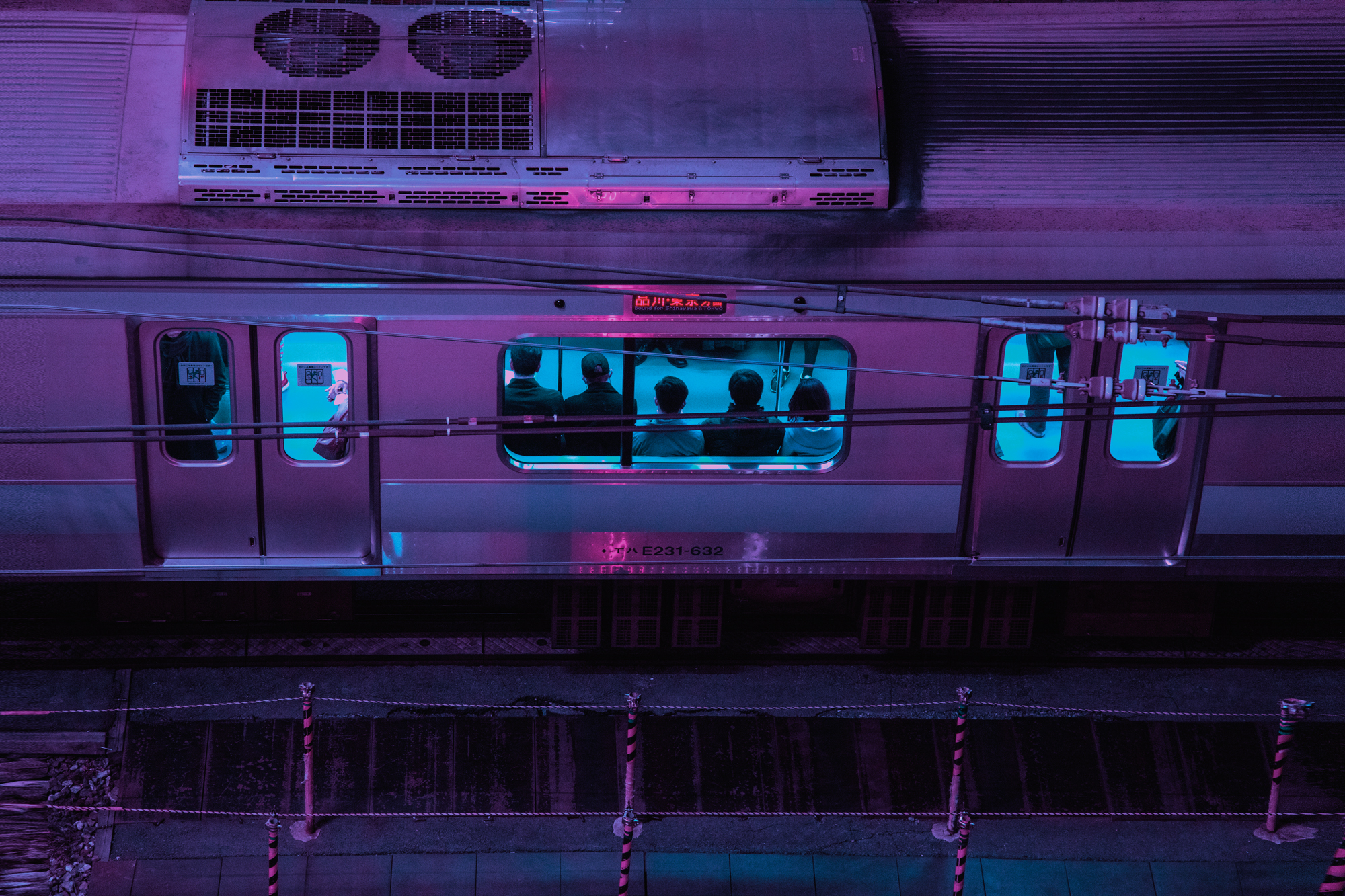 ‘TO:KY:OO Night Train’ 00:00:00 © Liam Wong