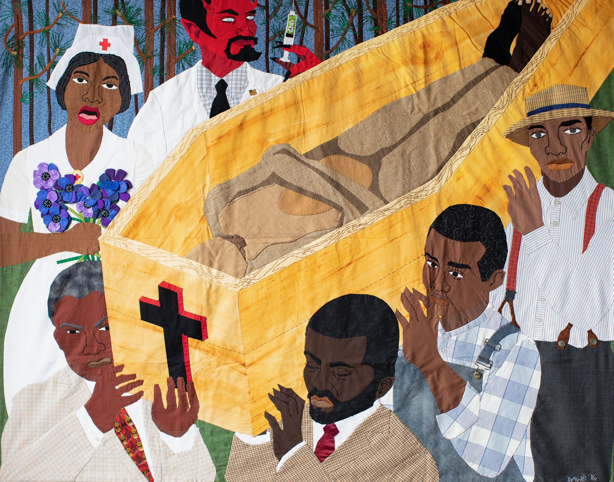 Bad Blood: Tuskegee Syphilis Experiments - Macon County, AL 1932-1972 (2019) © Dawn Williams Boyd Courtesy the artist and Fort Gansevoort
