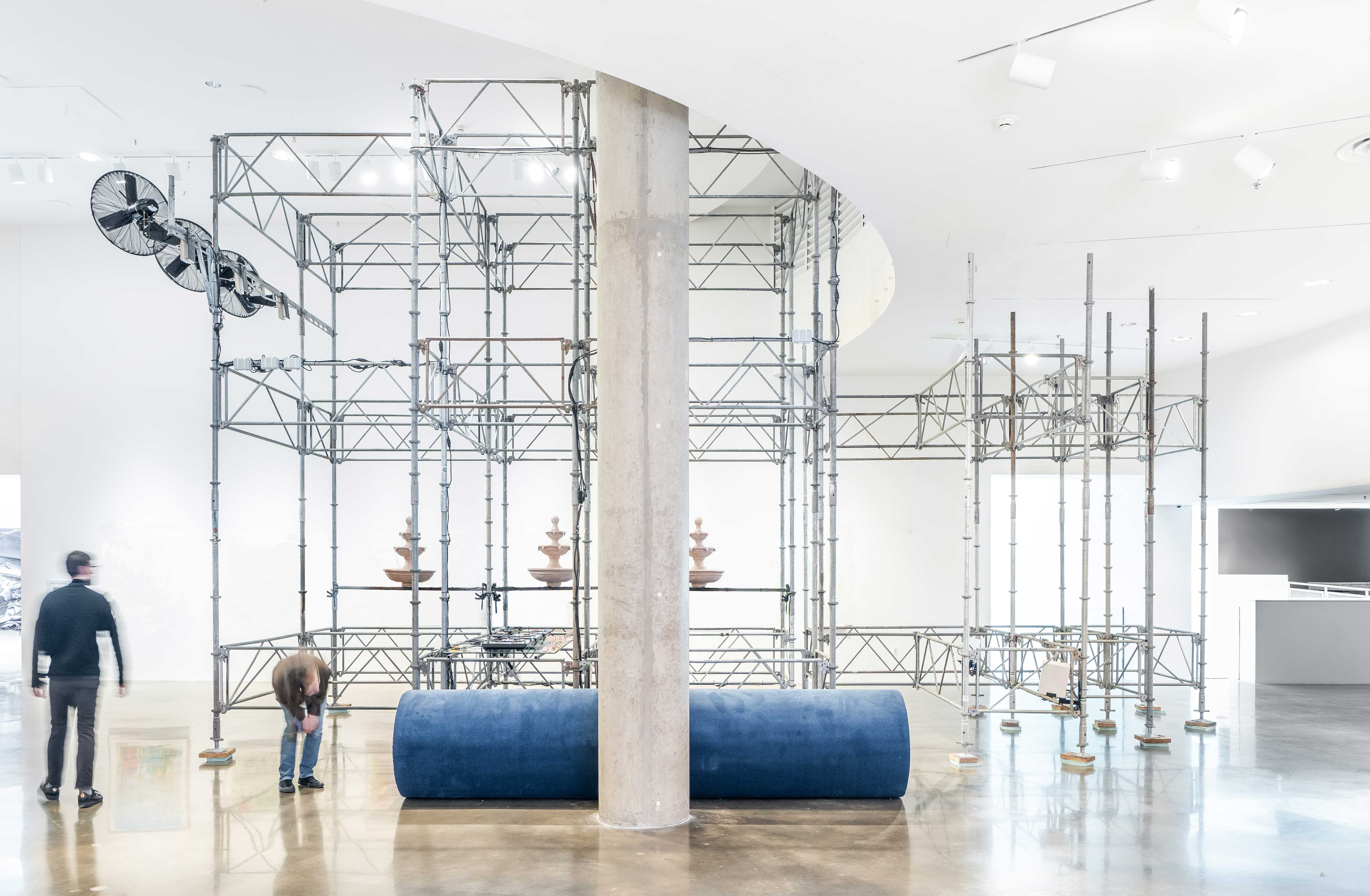 The Erasure of Everyday Time is by Artist Heather Theresa Clark. Photography: Anne Kim