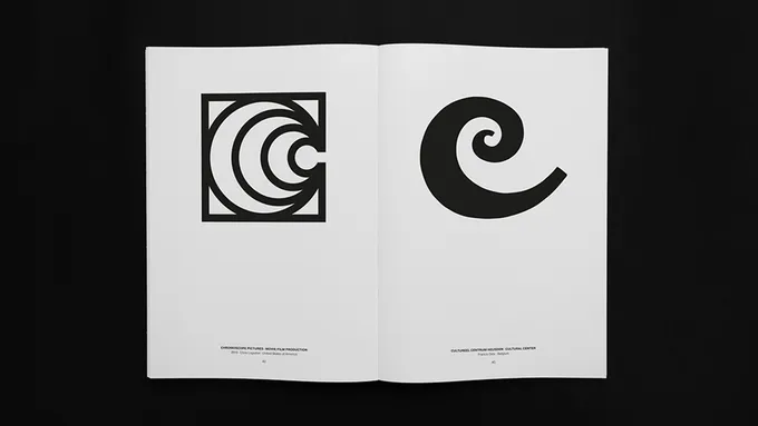Letters as Symbols book spread