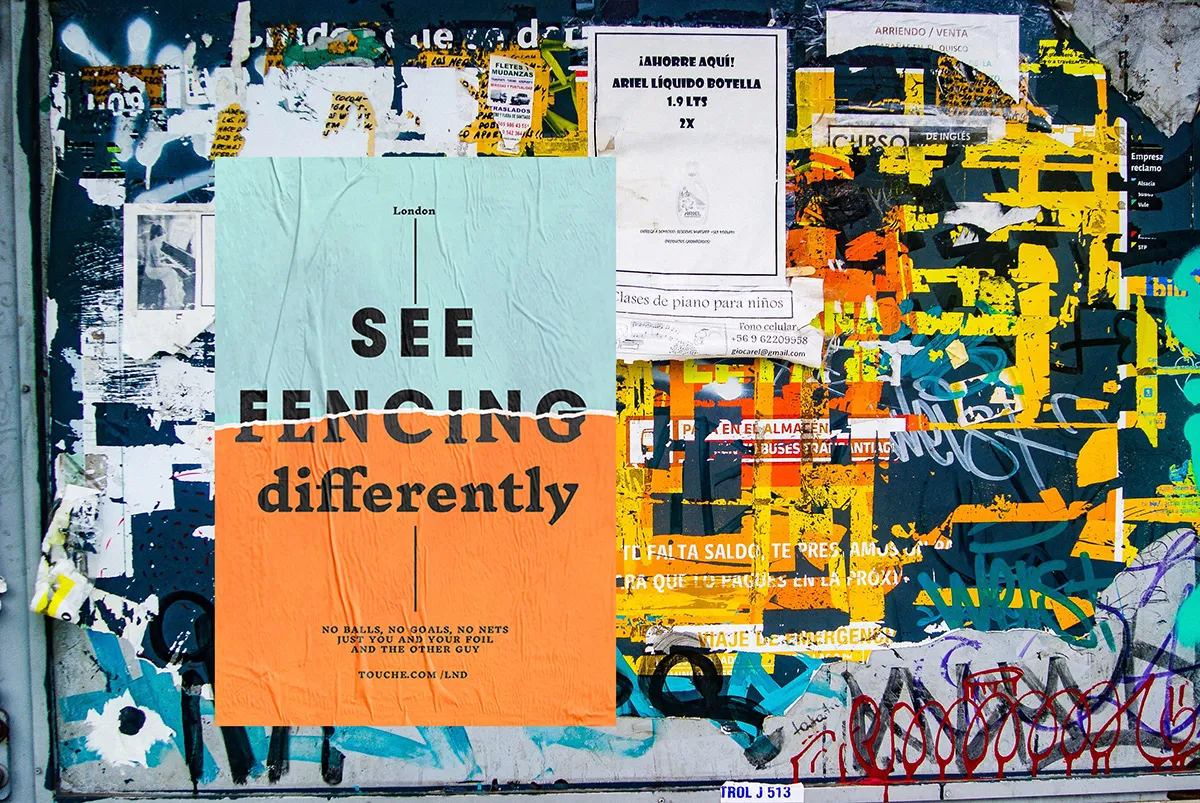 "See Fencing Differently" campaign
