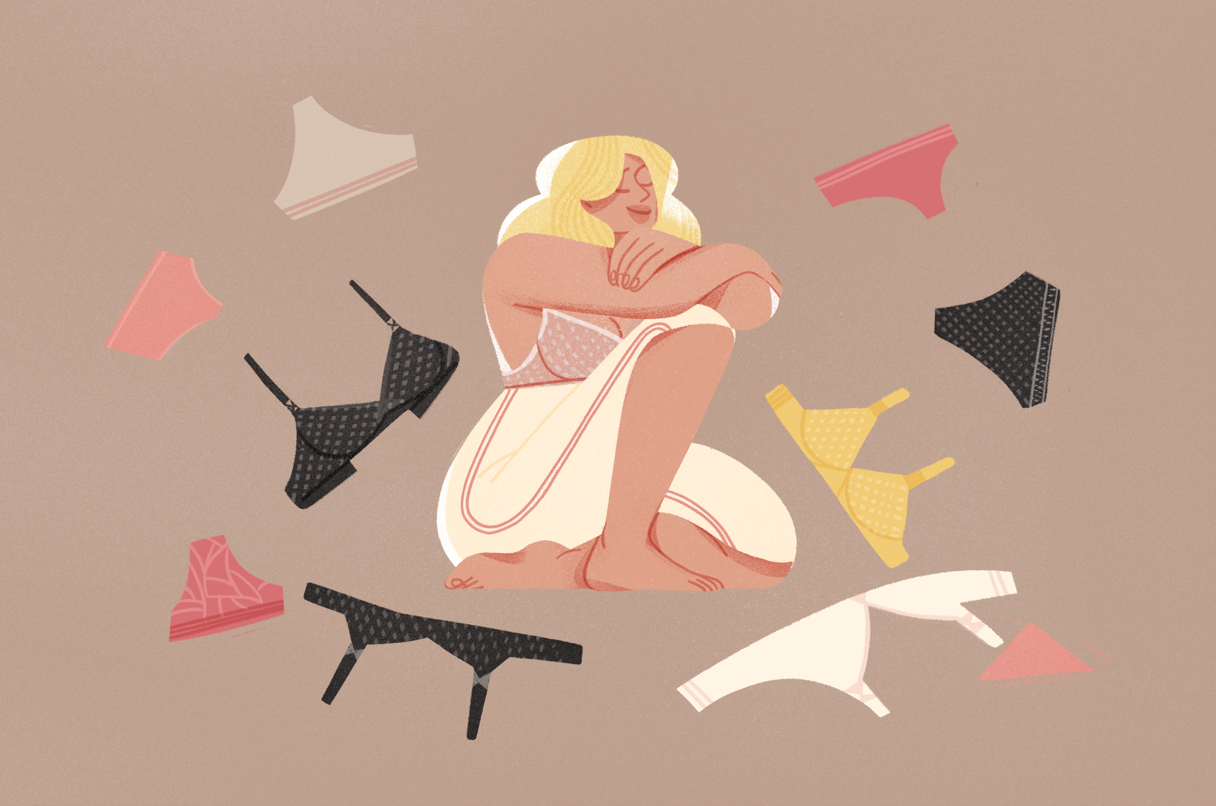 Illustrations by Eugenia Mello for NUDEA