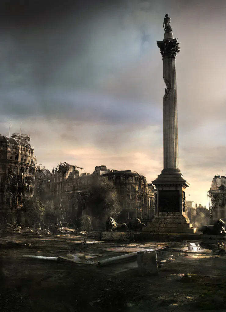 Trafalgar Square, London. All images courtesy of the artist