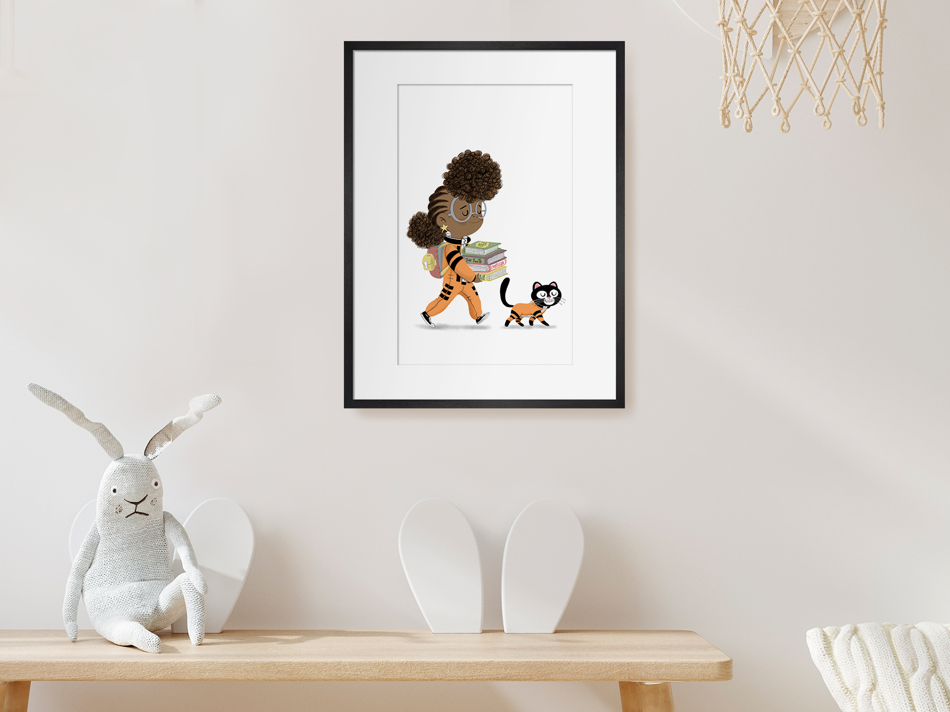 Dapo Adeola drawing kids' hero Rocket