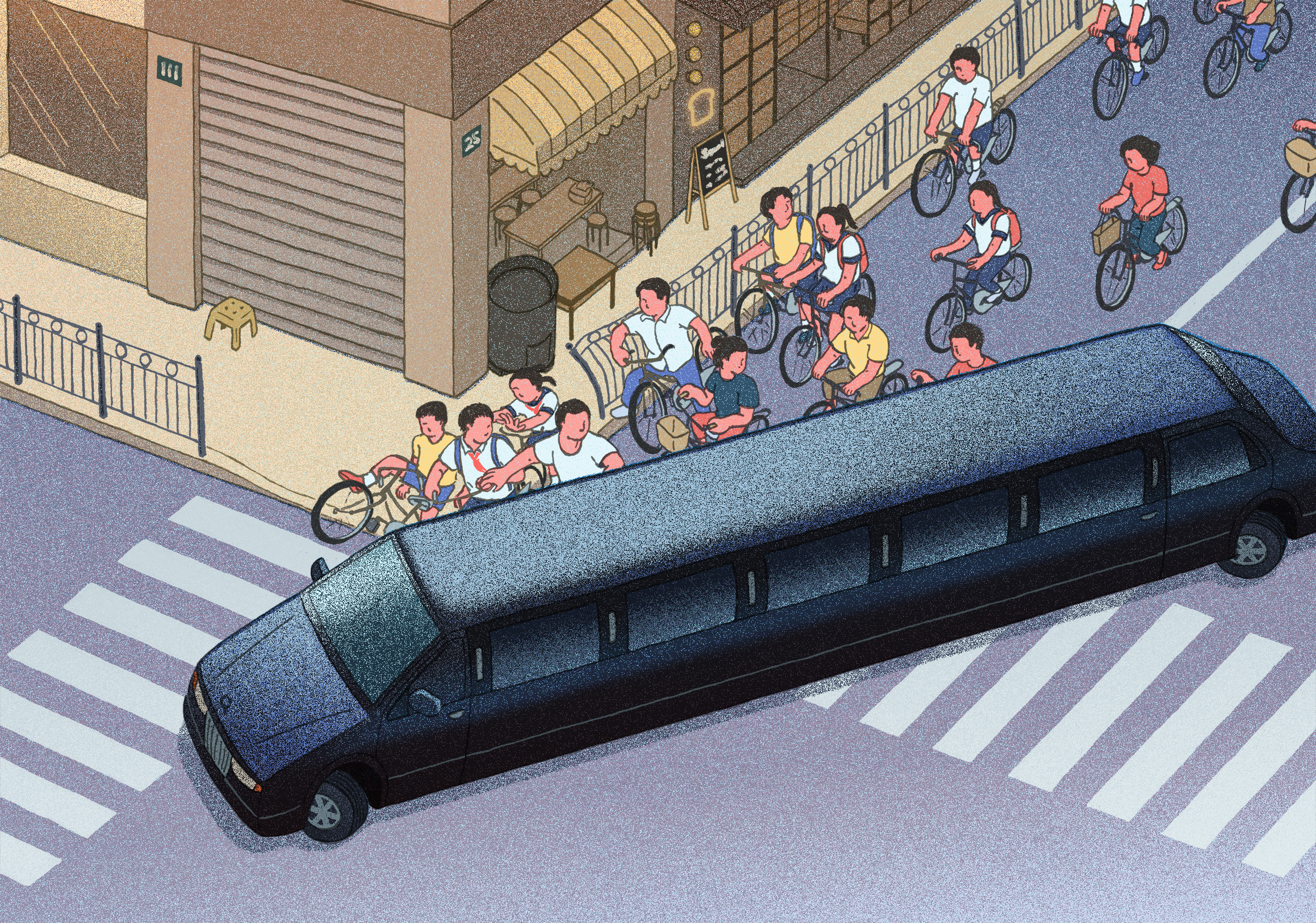 Rich people are not your friends © Xinmei Liu