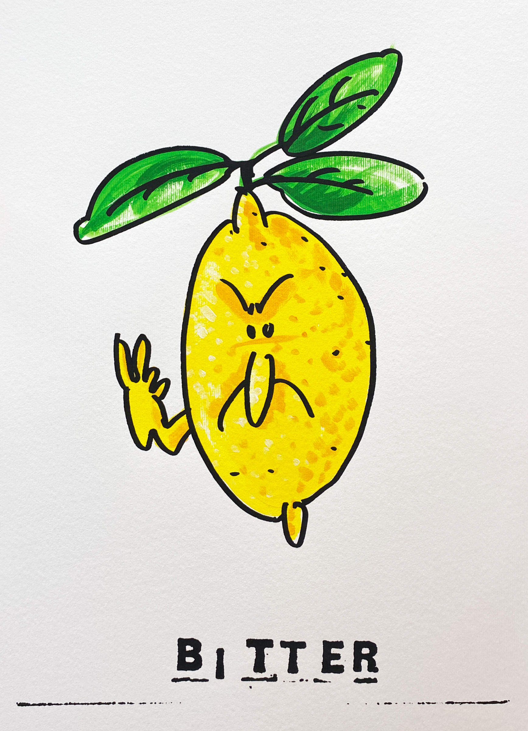 Bitter Lemon © Mark Denton Esq