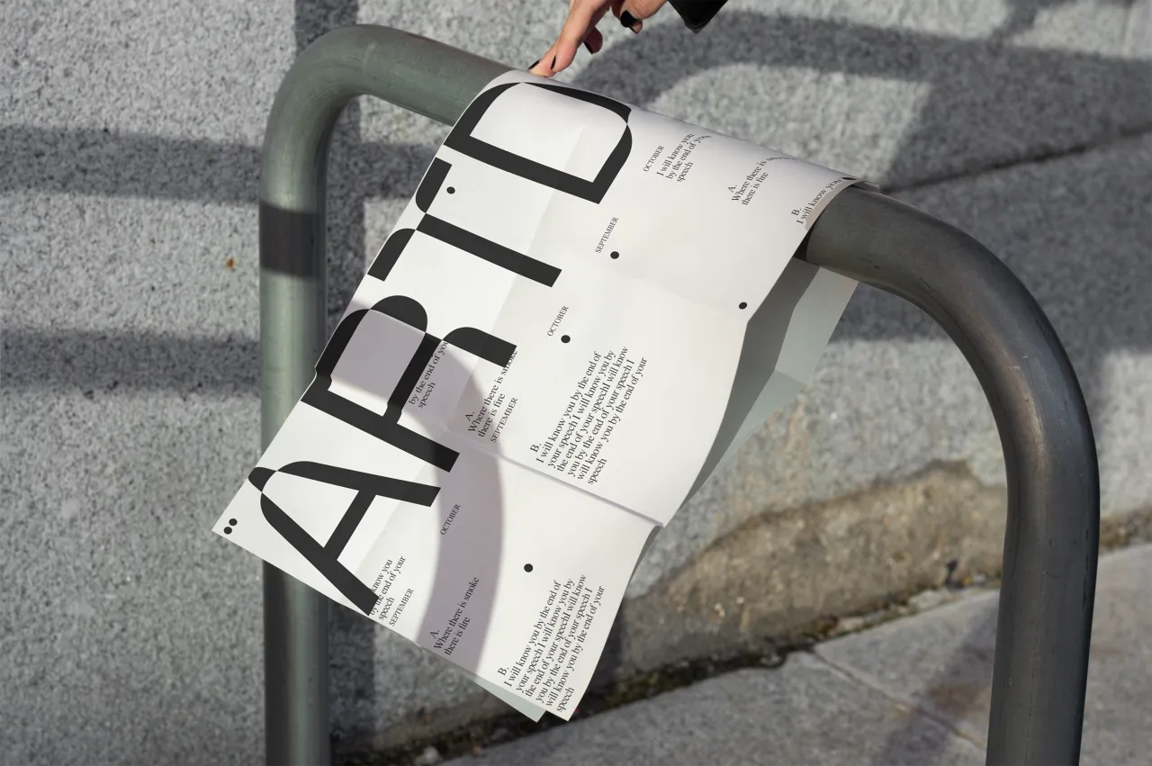 Tips for getting your graphic design project featured (one being, send us lots of visual assets/mockups) Mockup via [Art Directed](https://artdirected.design/)